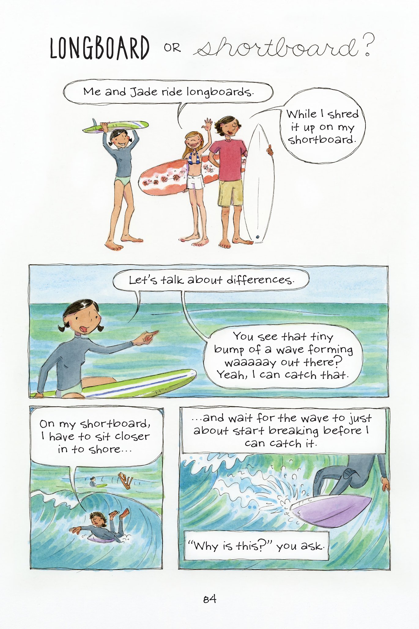 Read online The Science of Surfing: A Surfside Girls Guide to the Ocean comic -  Issue # TPB - 84