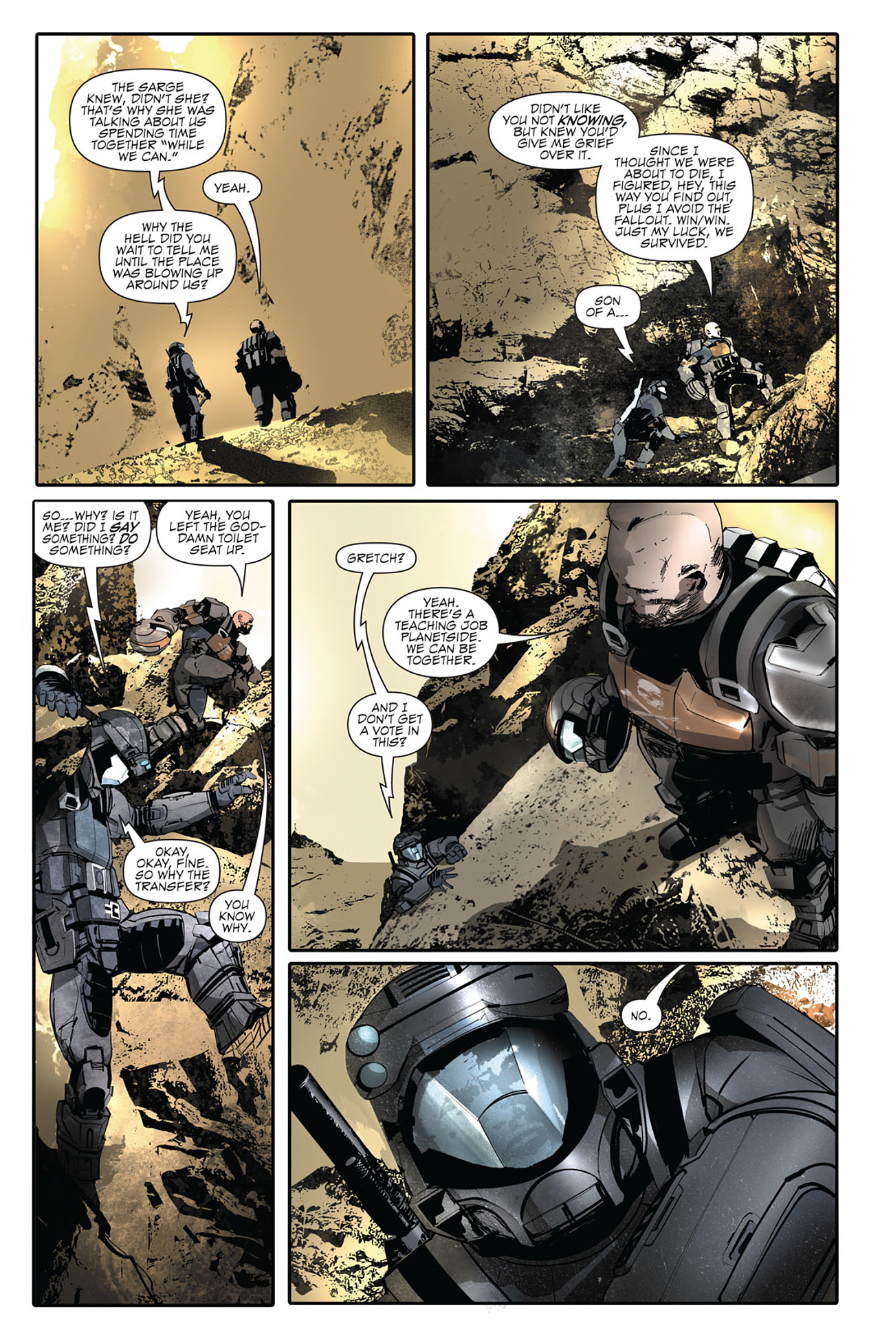 Read online Halo: Helljumper comic -  Issue # Full - 71