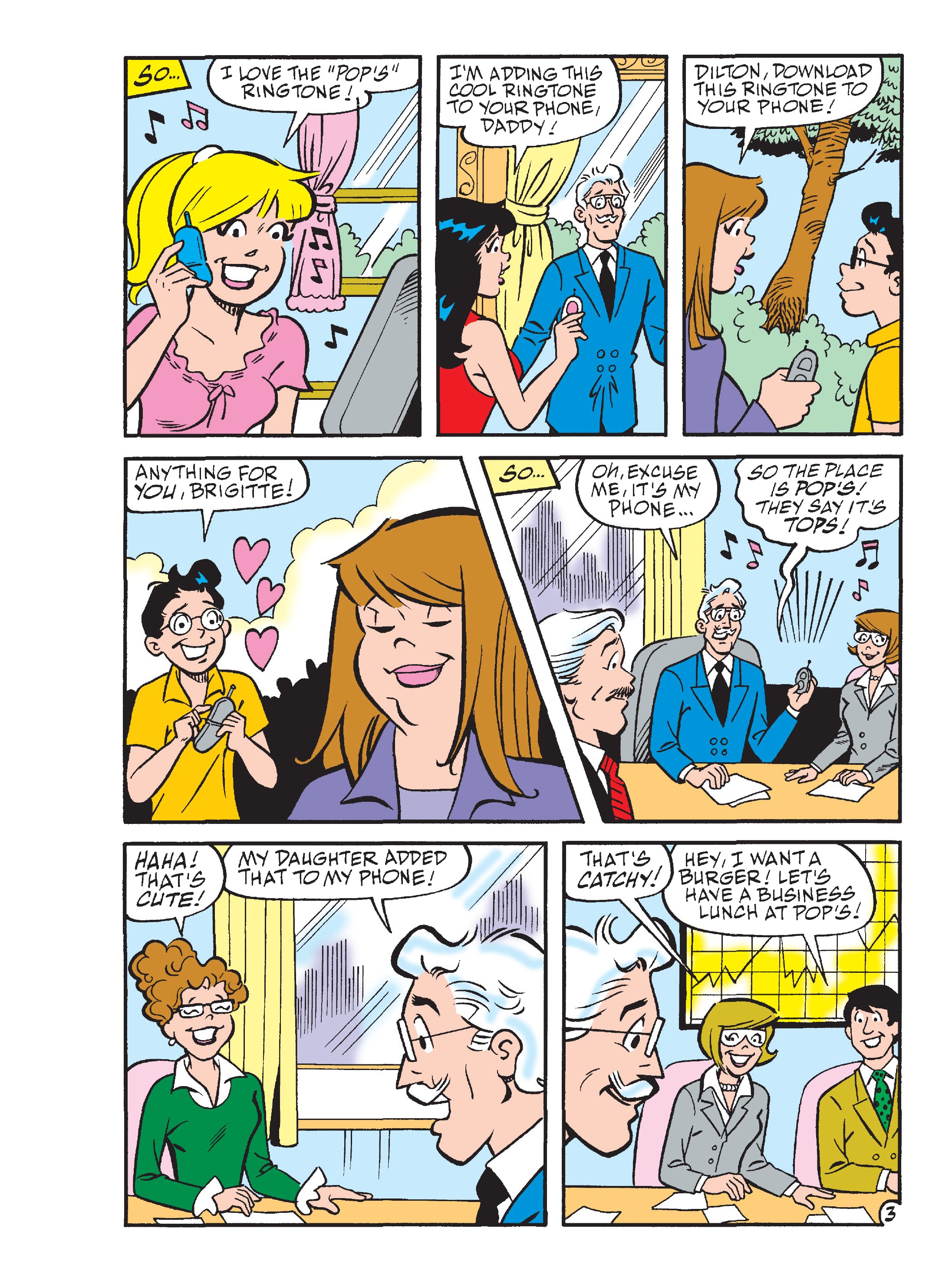 Read online World of Betty & Veronica Digest comic -  Issue #7 - 136