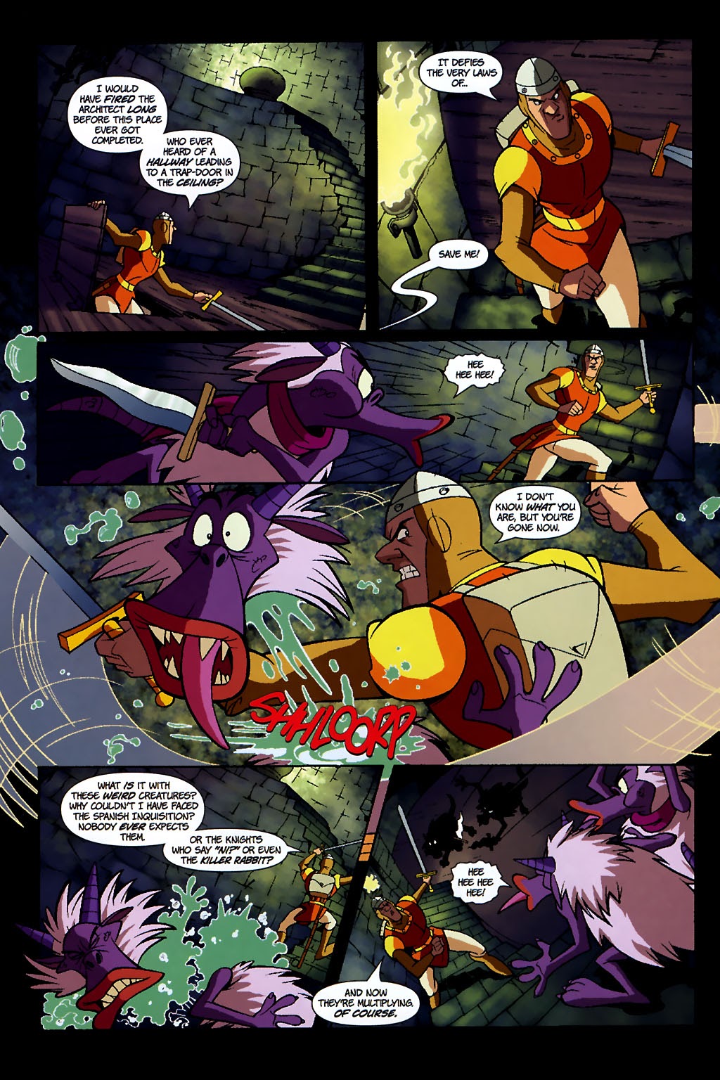 Read online Dragon's Lair (2006) comic -  Issue #2 - 21