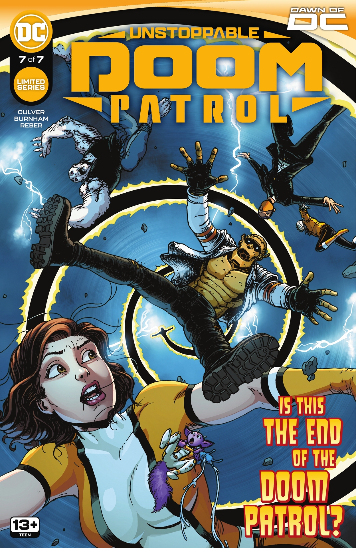 Read online Unstoppable Doom Patrol comic -  Issue #7 - 1