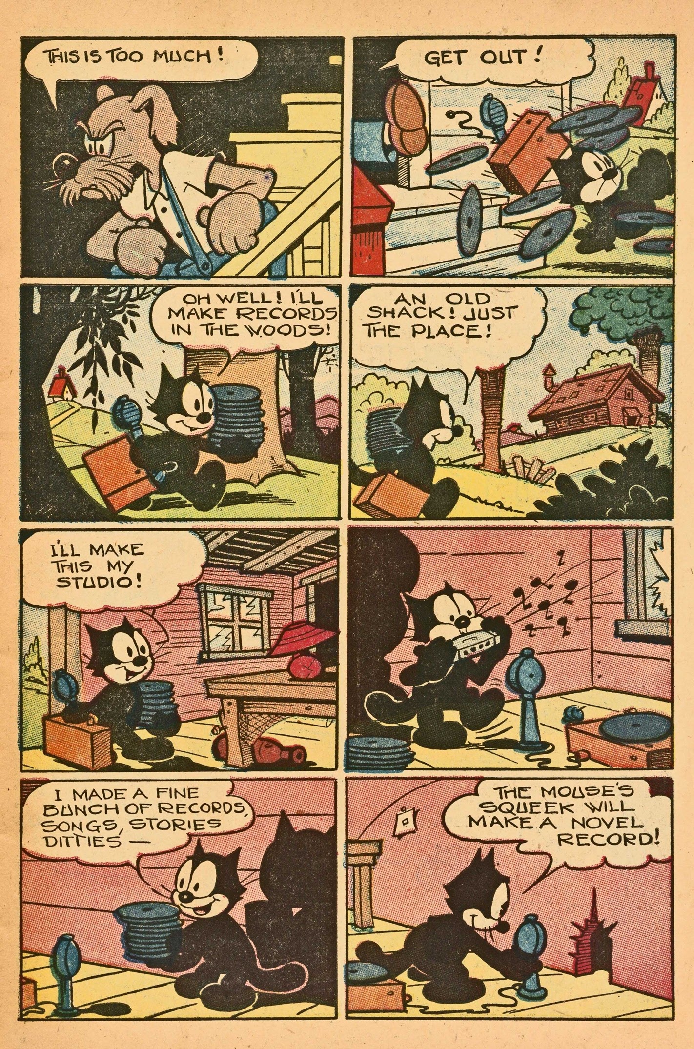 Read online Felix the Cat (1951) comic -  Issue #39 - 7