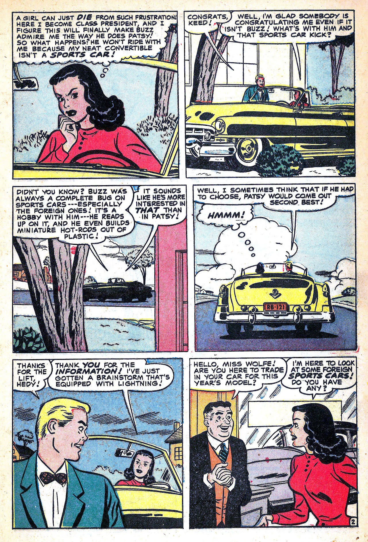 Read online Patsy and her Pals comic -  Issue #10 - 13