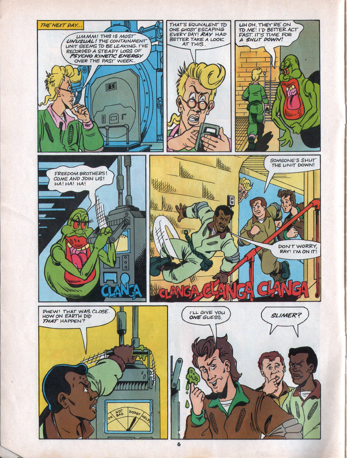 Read online The Real Ghostbusters comic -  Issue #53 - 6