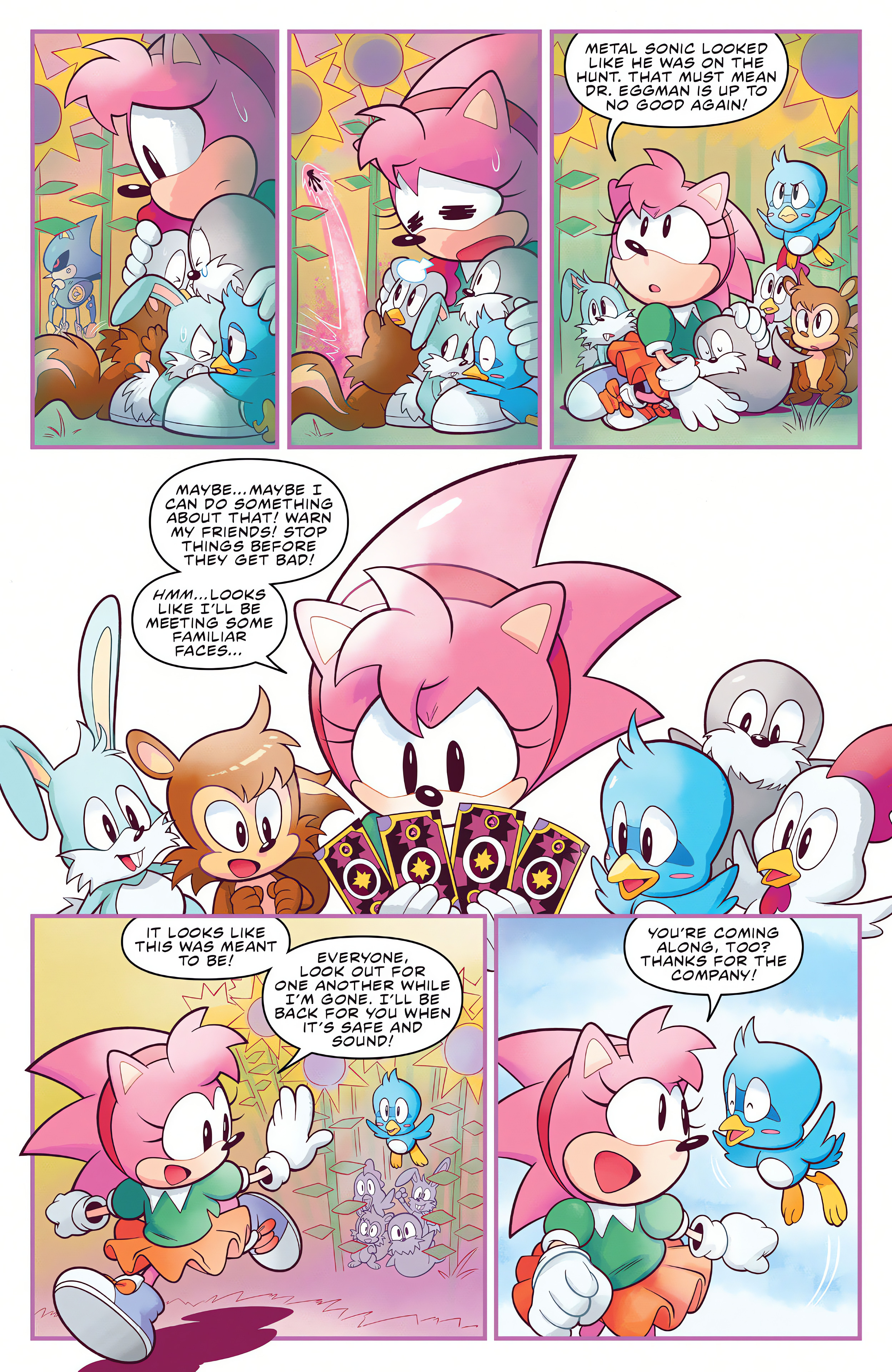 Read online Sonic the Hedgehog: Amy's 30th Anniversary Special comic -  Issue # Full - 5