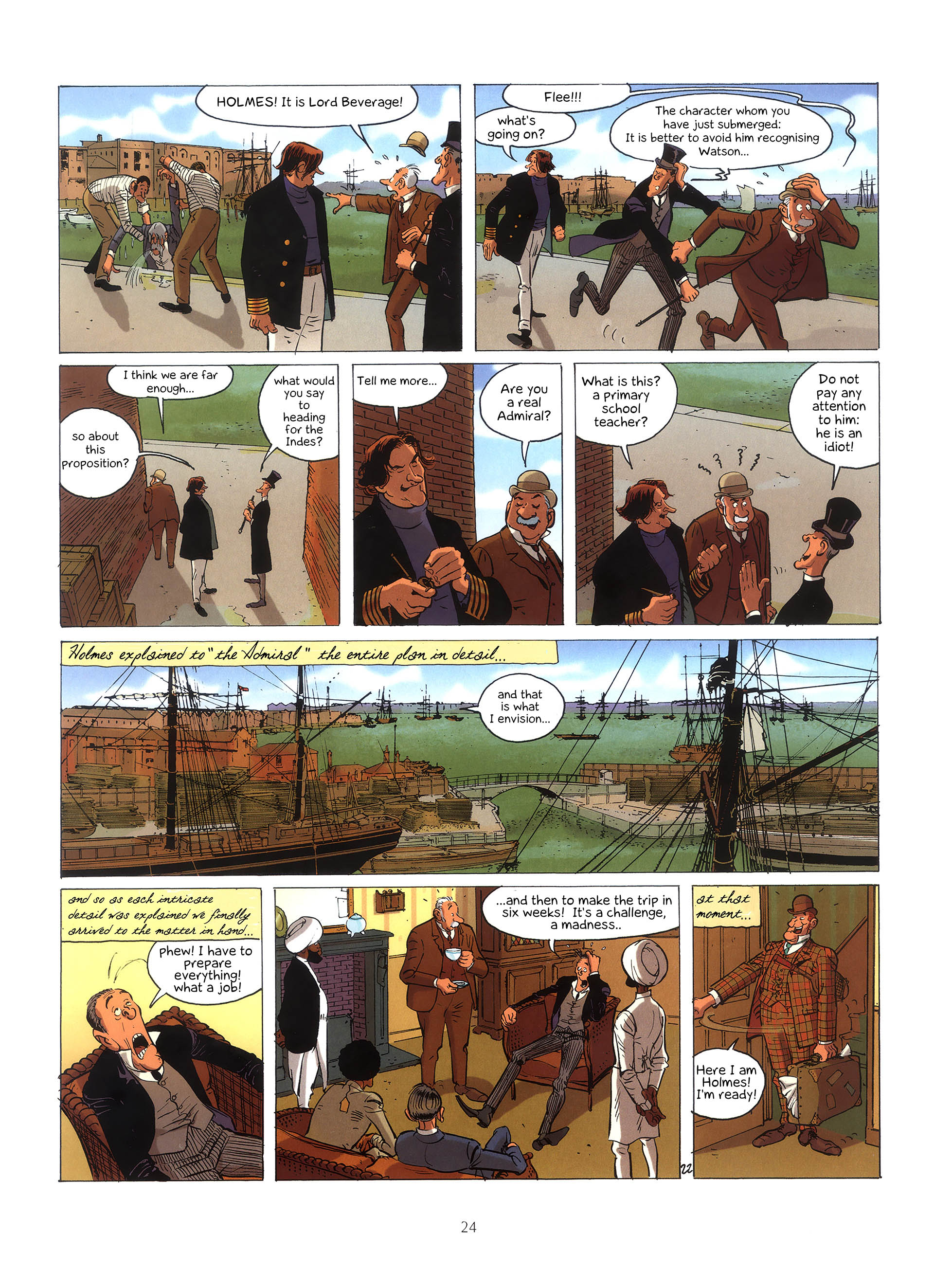 Read online Baker Street (2000) comic -  Issue #3 - 24