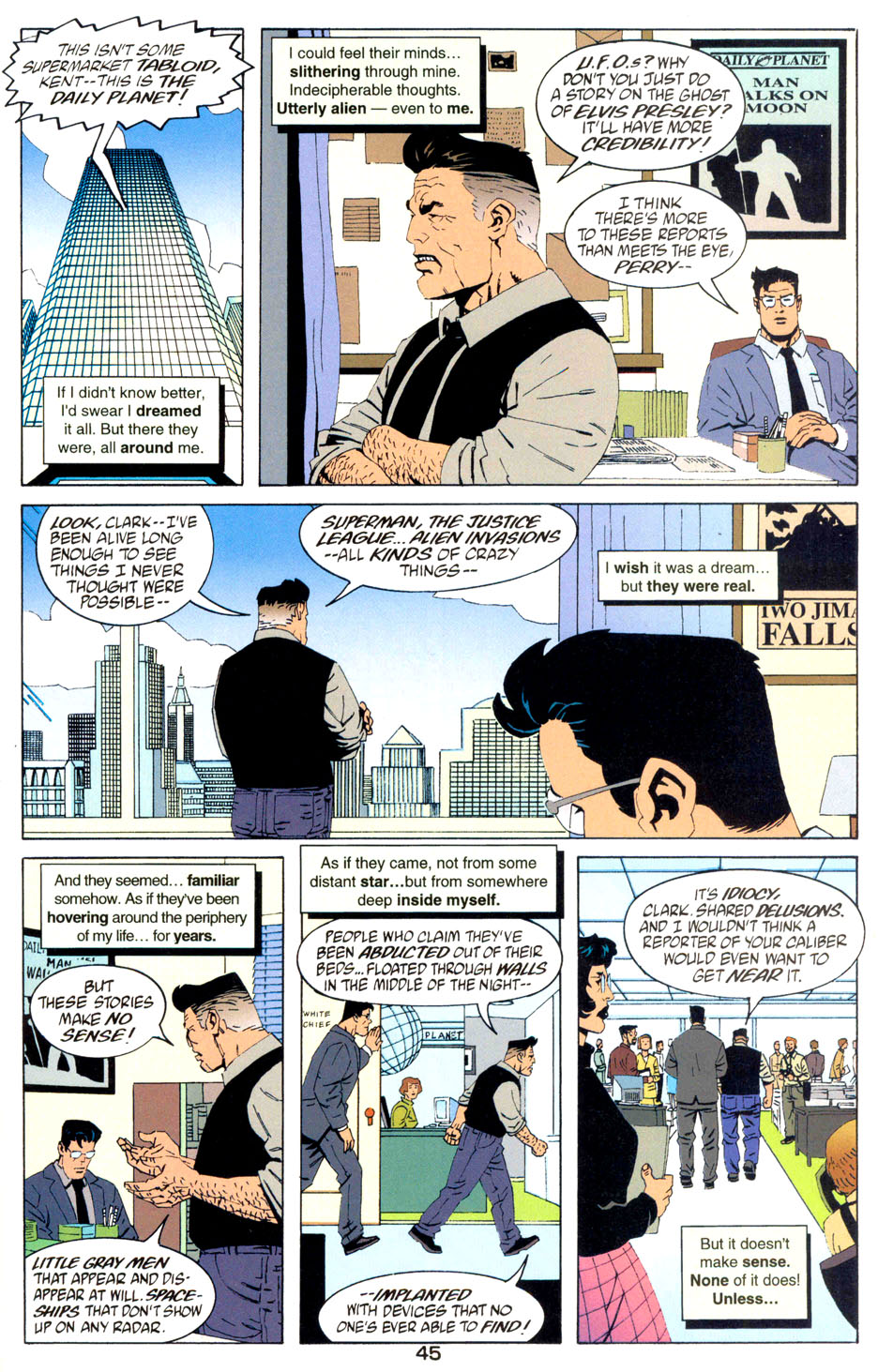 Read online Superman: The Kansas Sighting comic -  Issue #1 - 47