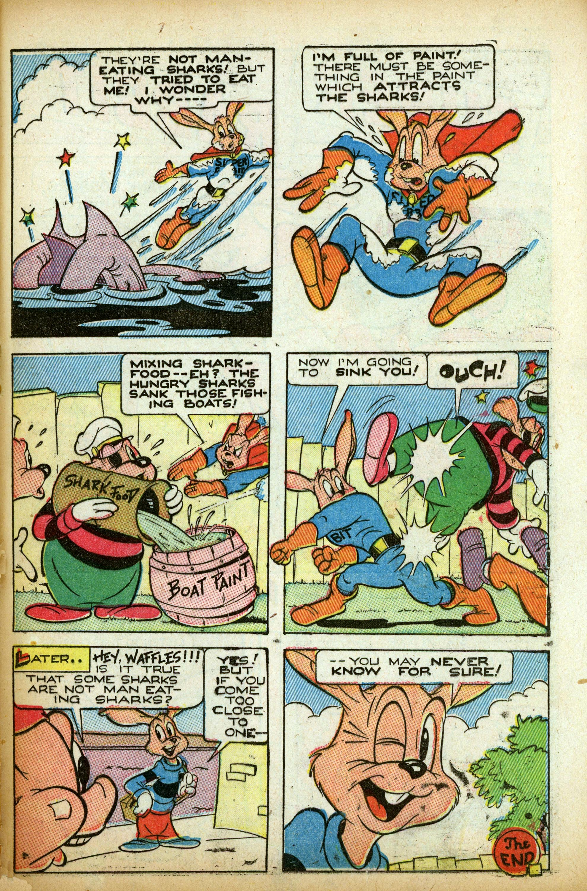 Read online Super Rabbit comic -  Issue #6 - 37