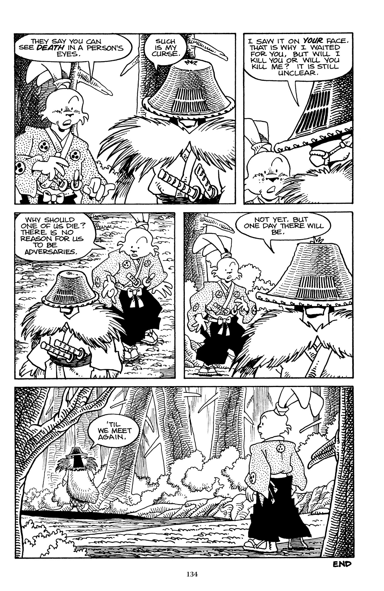 Read online The Usagi Yojimbo Saga comic -  Issue # TPB 2 - 134