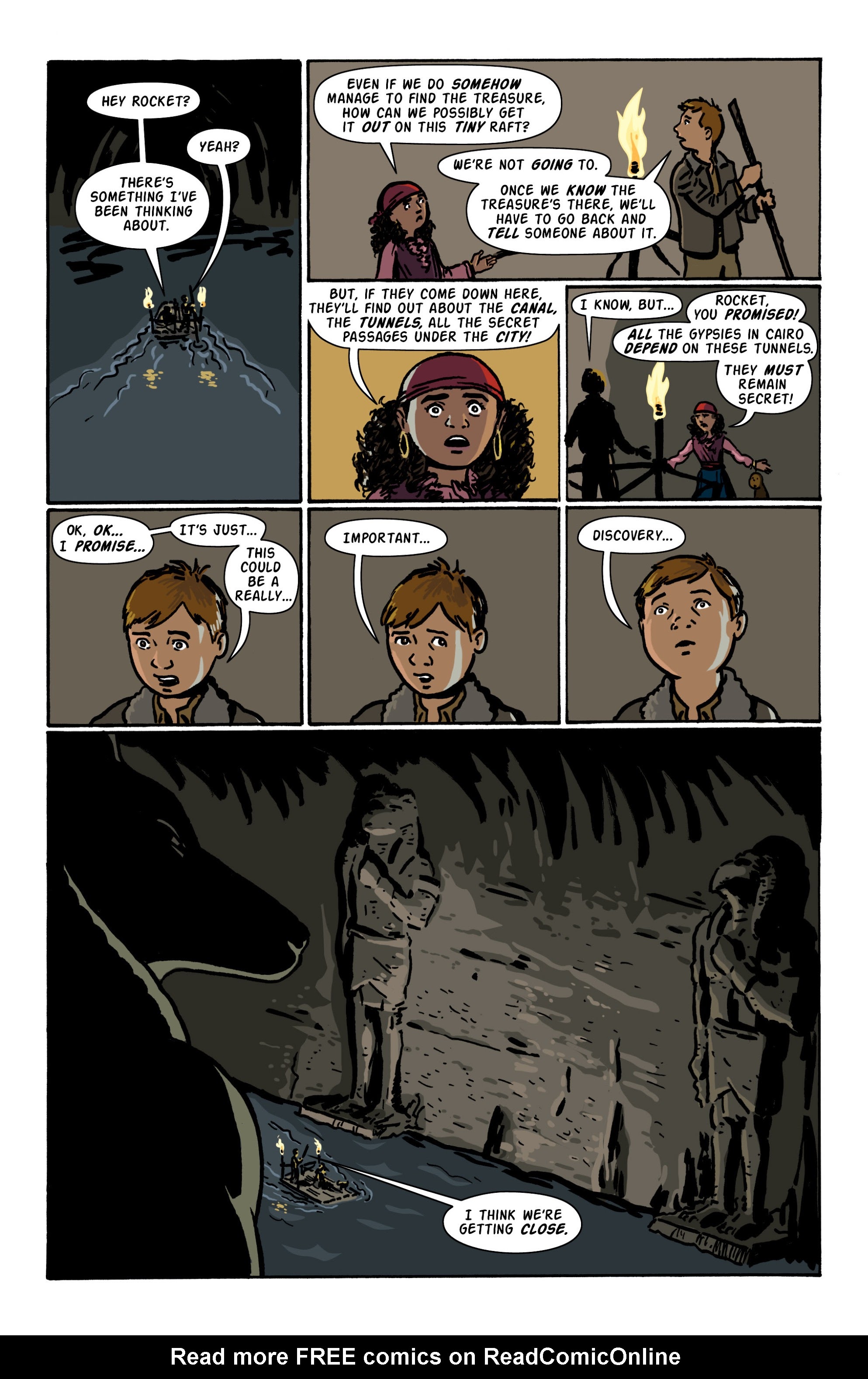 Read online Rocket Robinson and the Pharaoh's Fortune comic -  Issue # TPB (Part 2) - 92