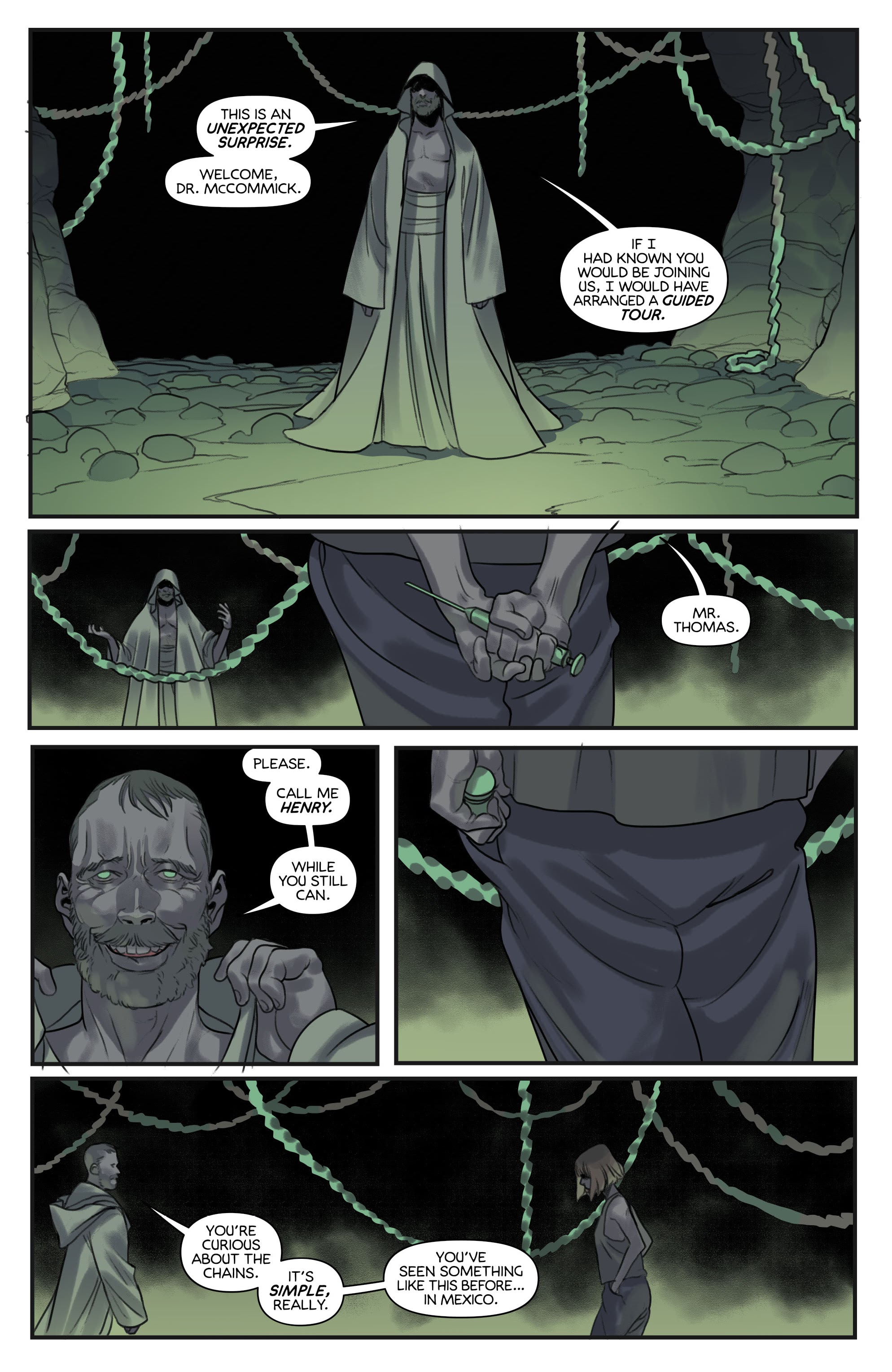 Read online Unearth comic -  Issue #8 - 19