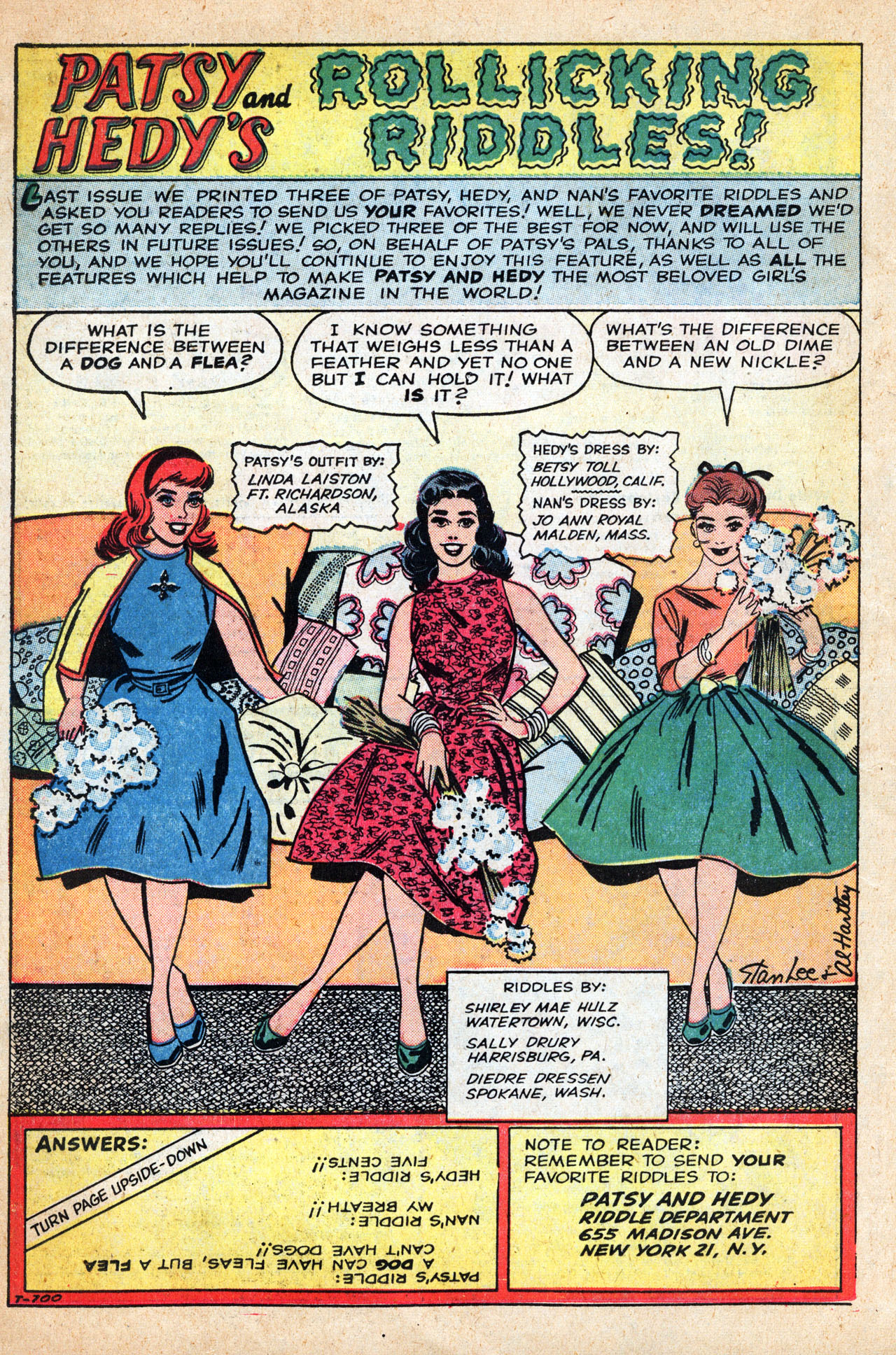 Read online Patsy and Hedy comic -  Issue #70 - 26