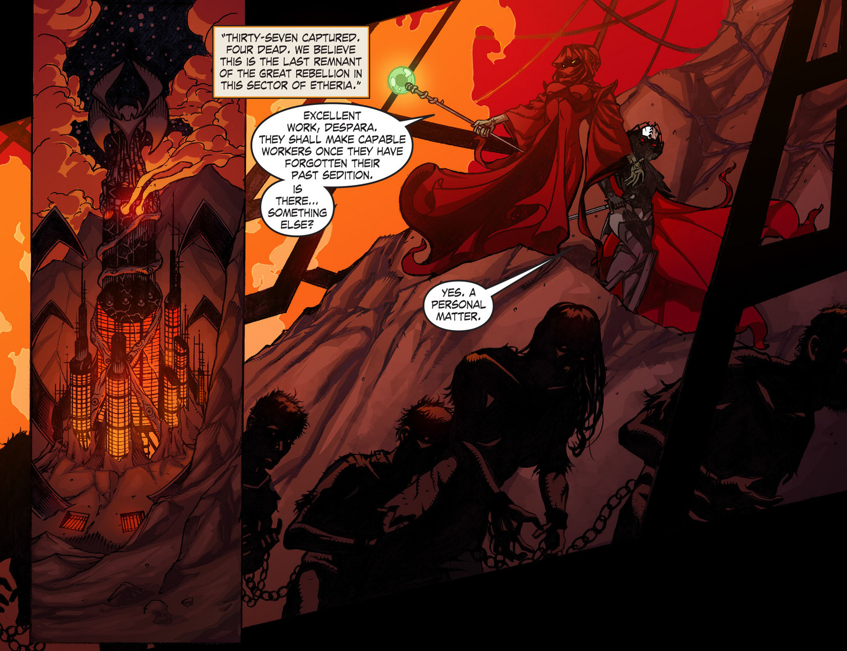 Read online Masters of the Universe (2012) comic -  Issue #8 - 9