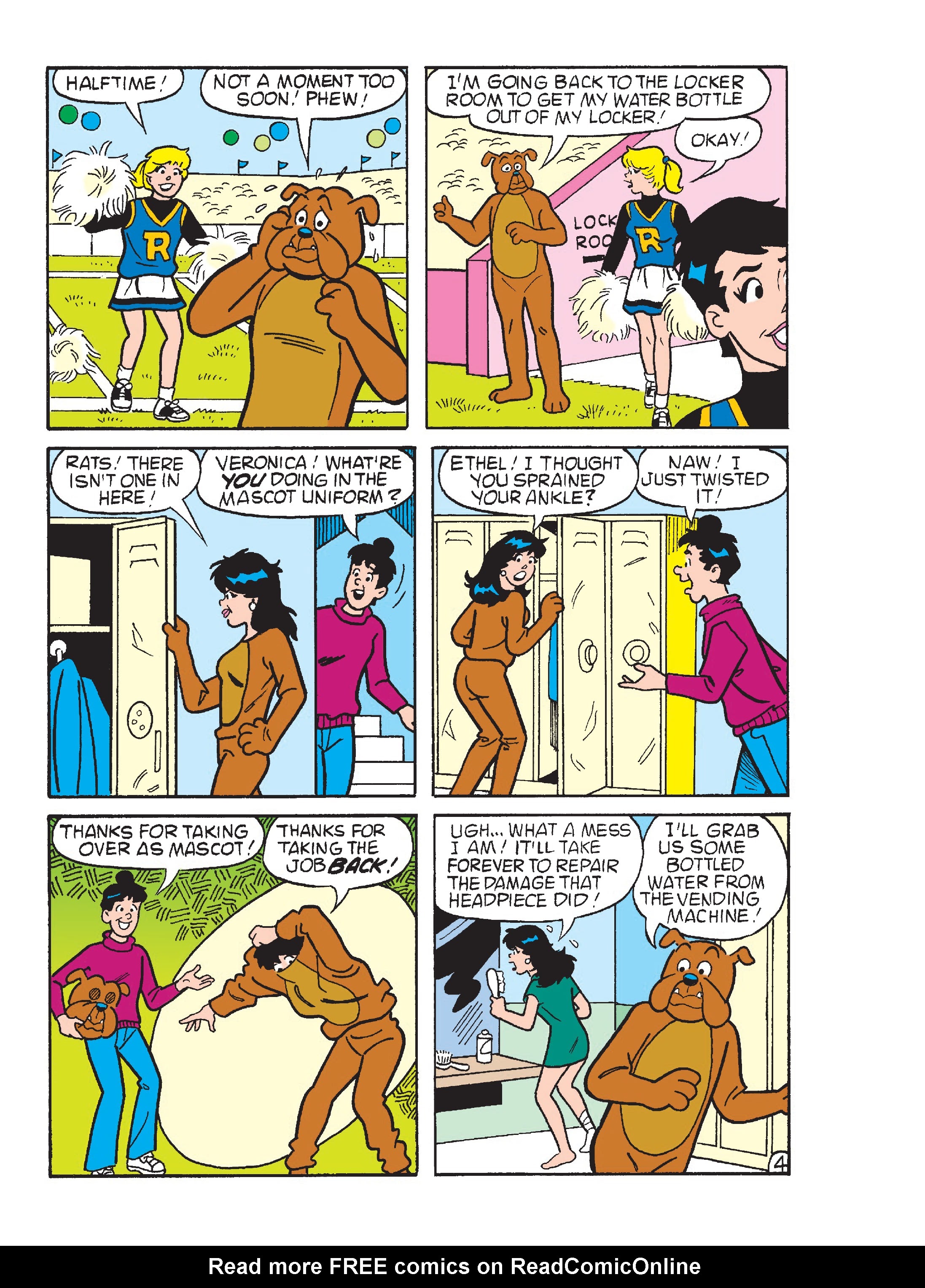 Read online Betty & Veronica Friends Double Digest comic -  Issue #285 - 86