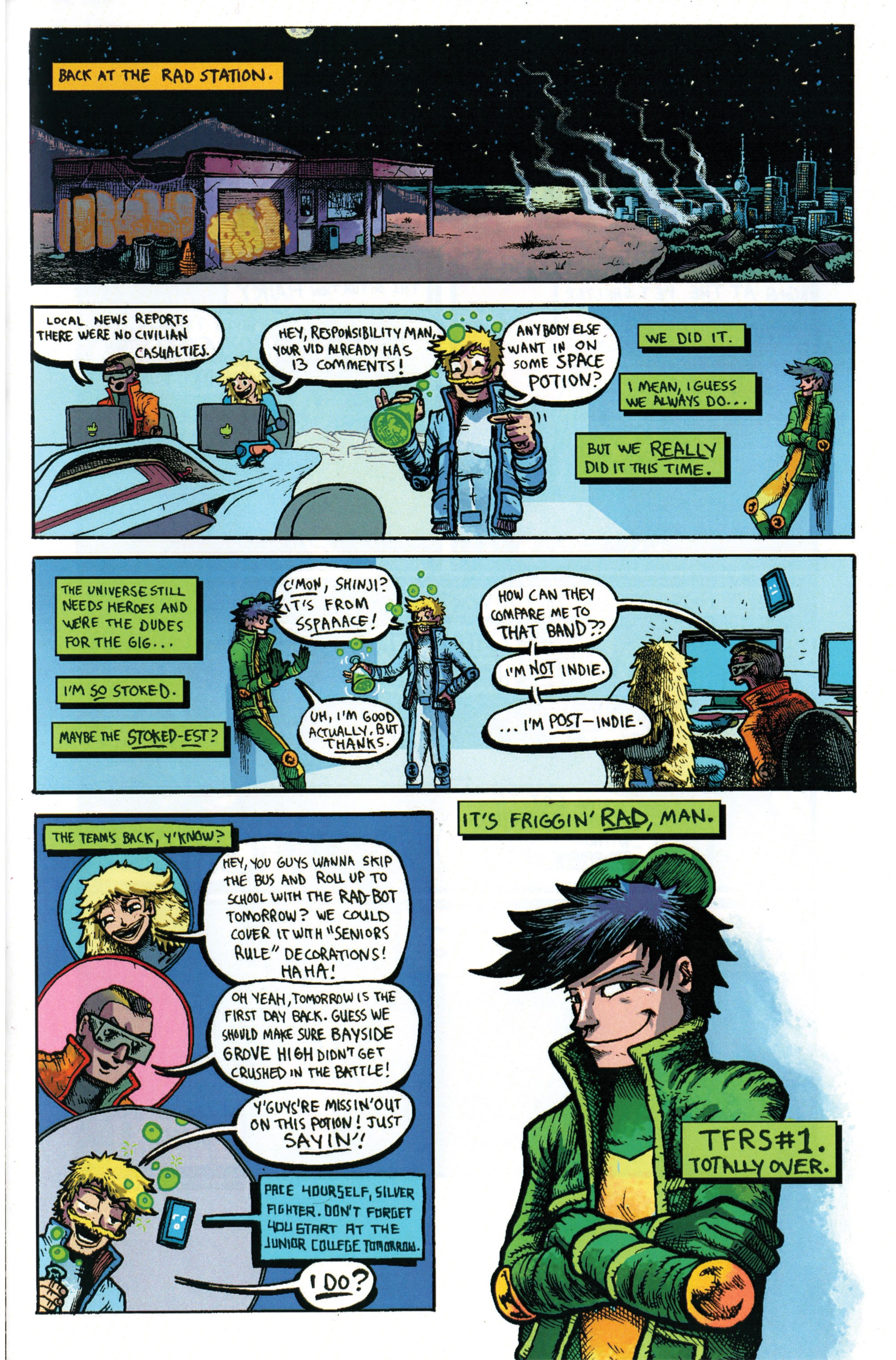 Read online Task Force Rad Squad comic -  Issue #1 - 33