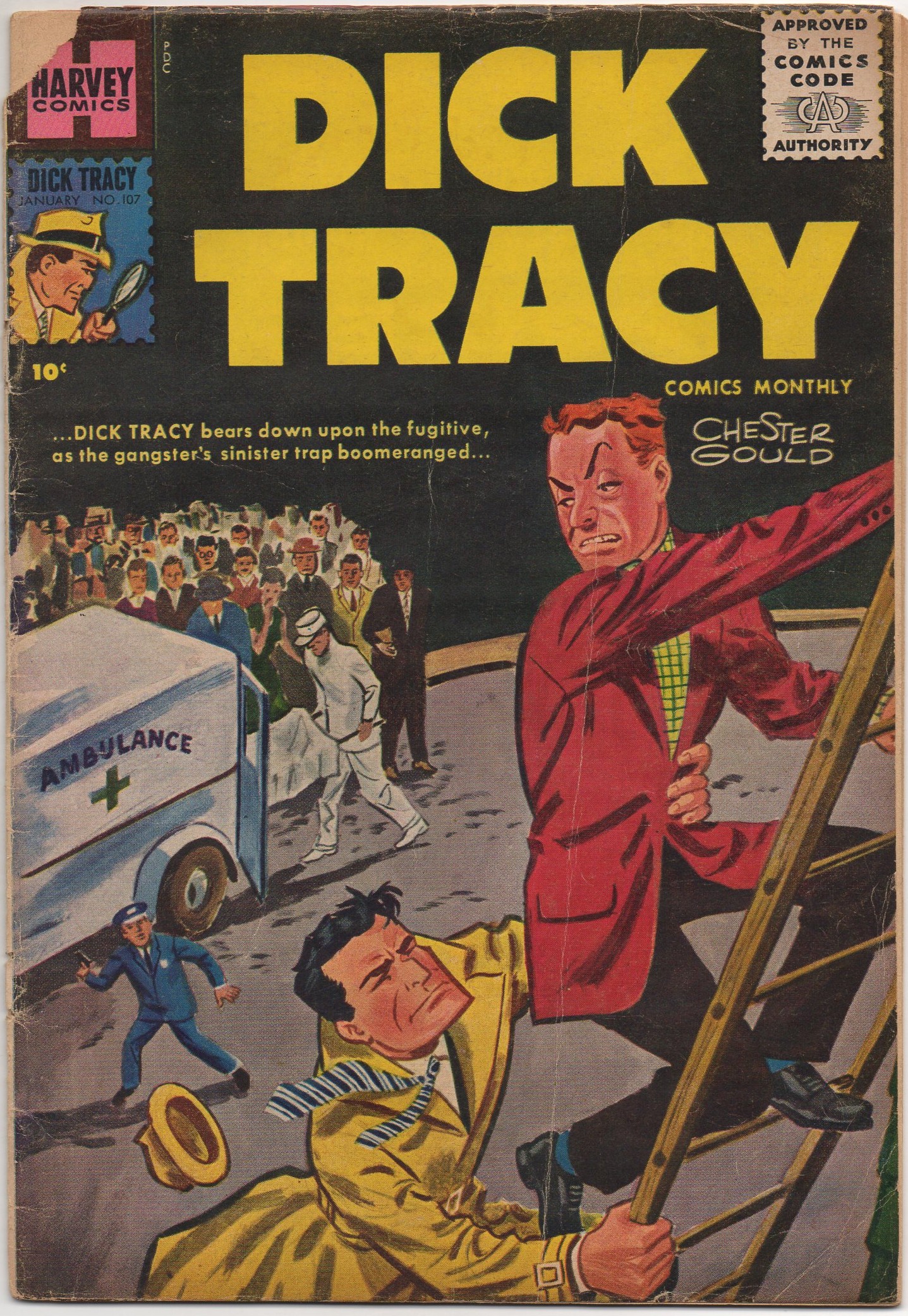 Read online Dick Tracy comic -  Issue #107 - 1