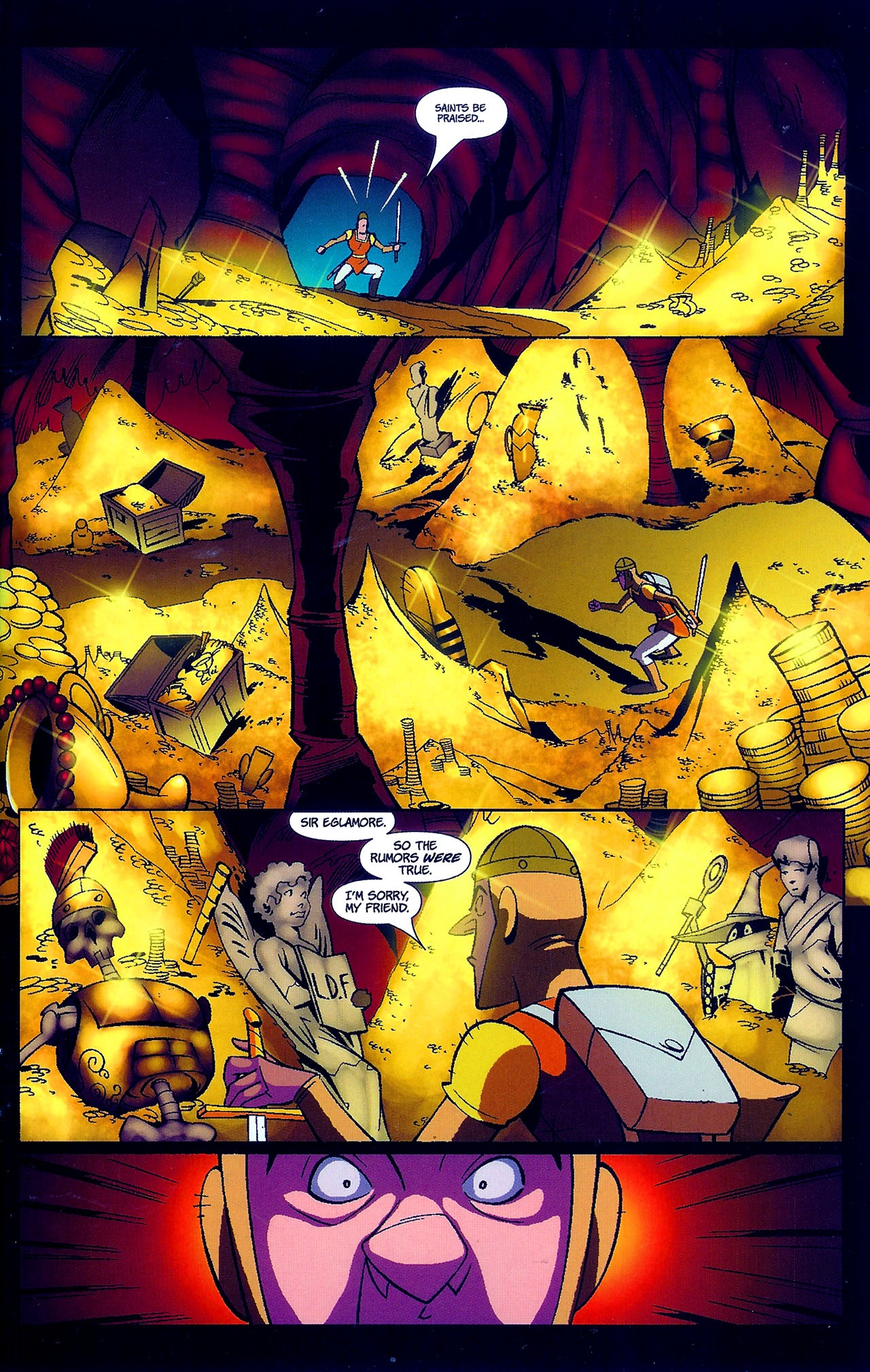 Read online Dragon's Lair (2006) comic -  Issue #4 - 5