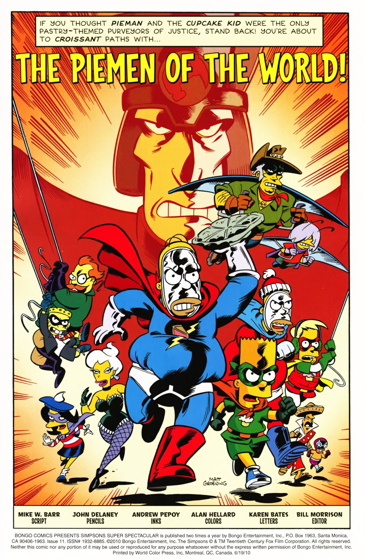 Read online Bongo Comics Presents Simpsons Super Spectacular comic -  Issue #11 - 3
