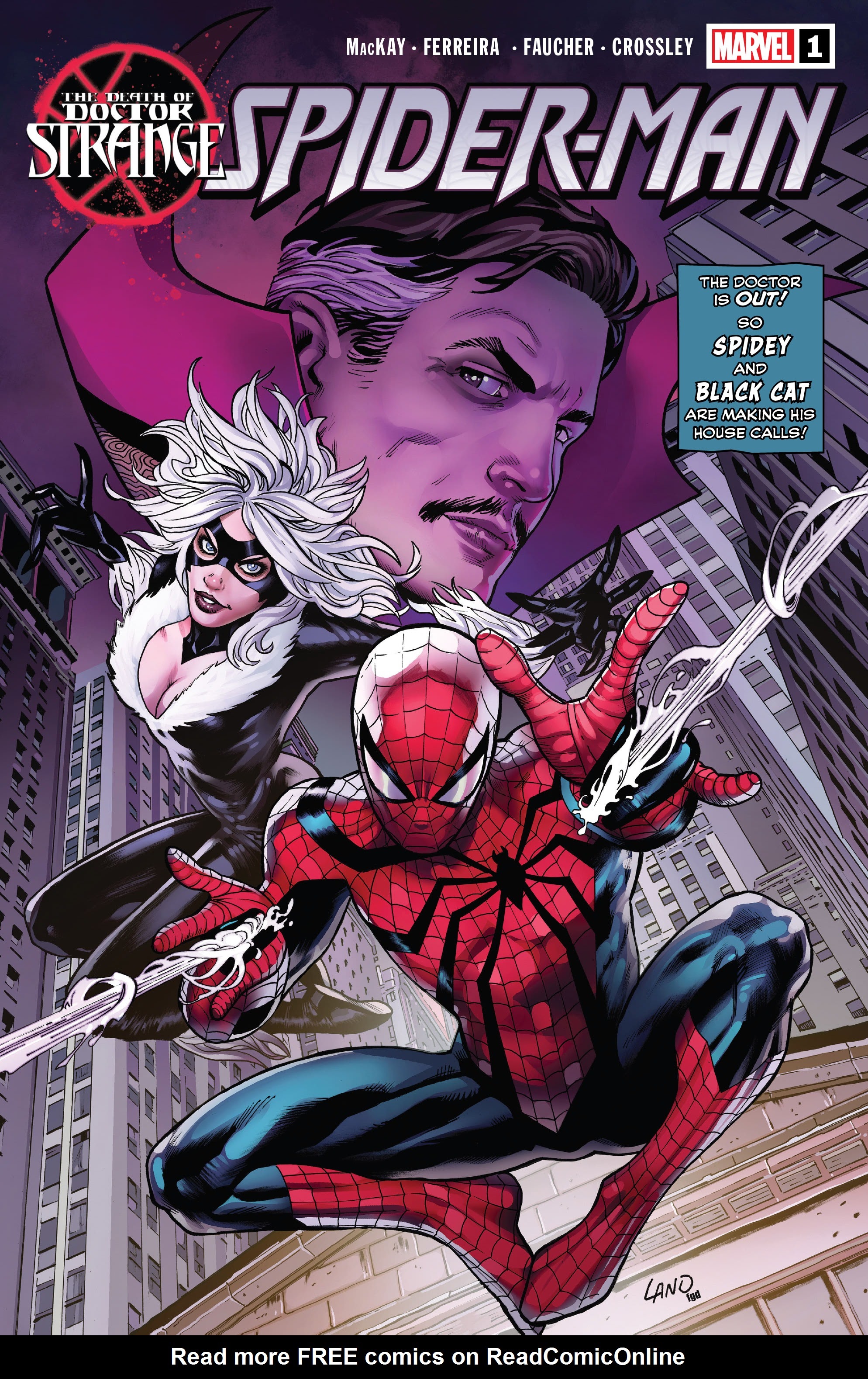 Read online Death of Doctor Strange: One-Shots comic -  Issue # Spider-Man - 1