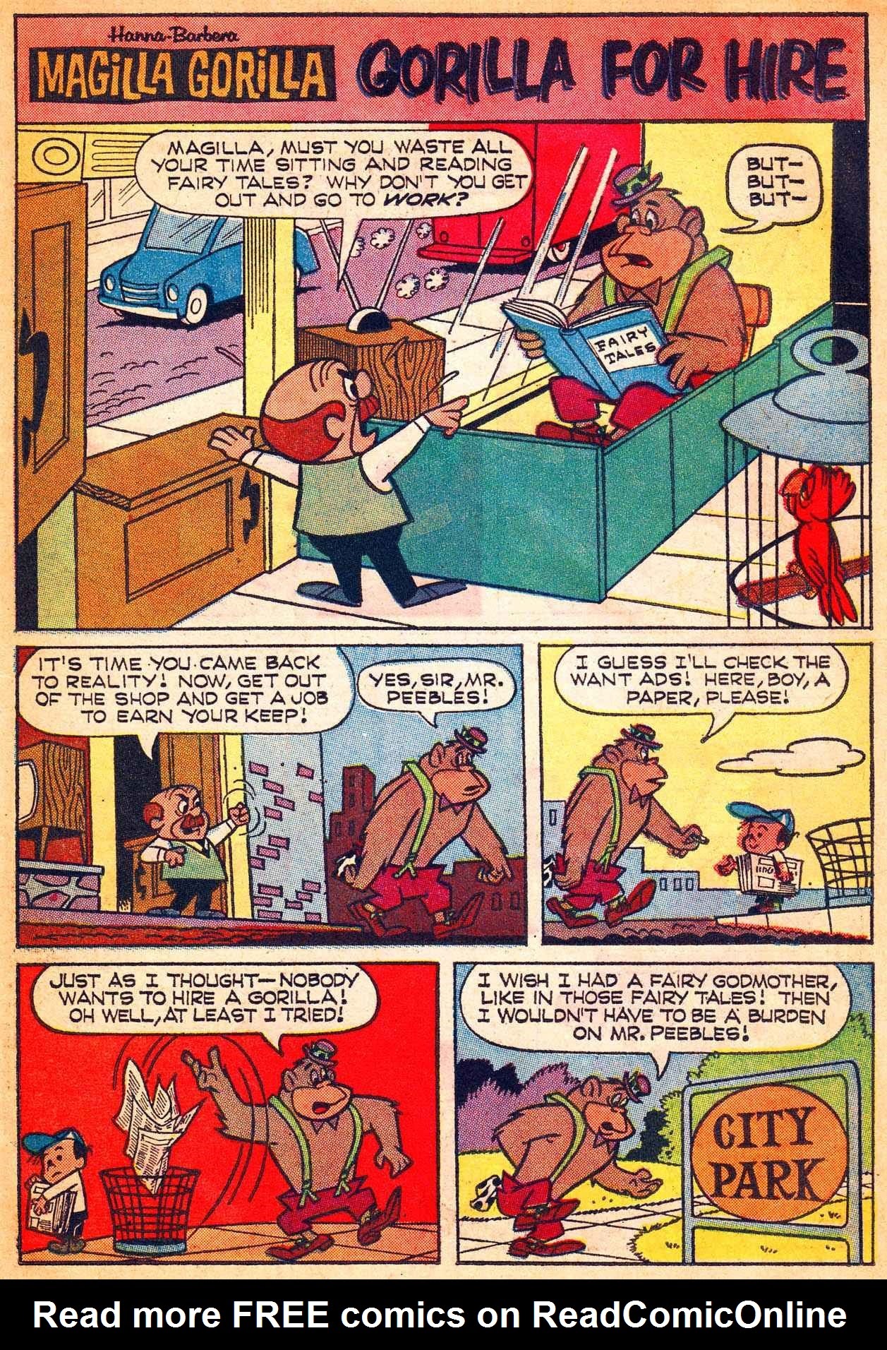Read online Magilla Gorilla (1964) comic -  Issue #8 - 11