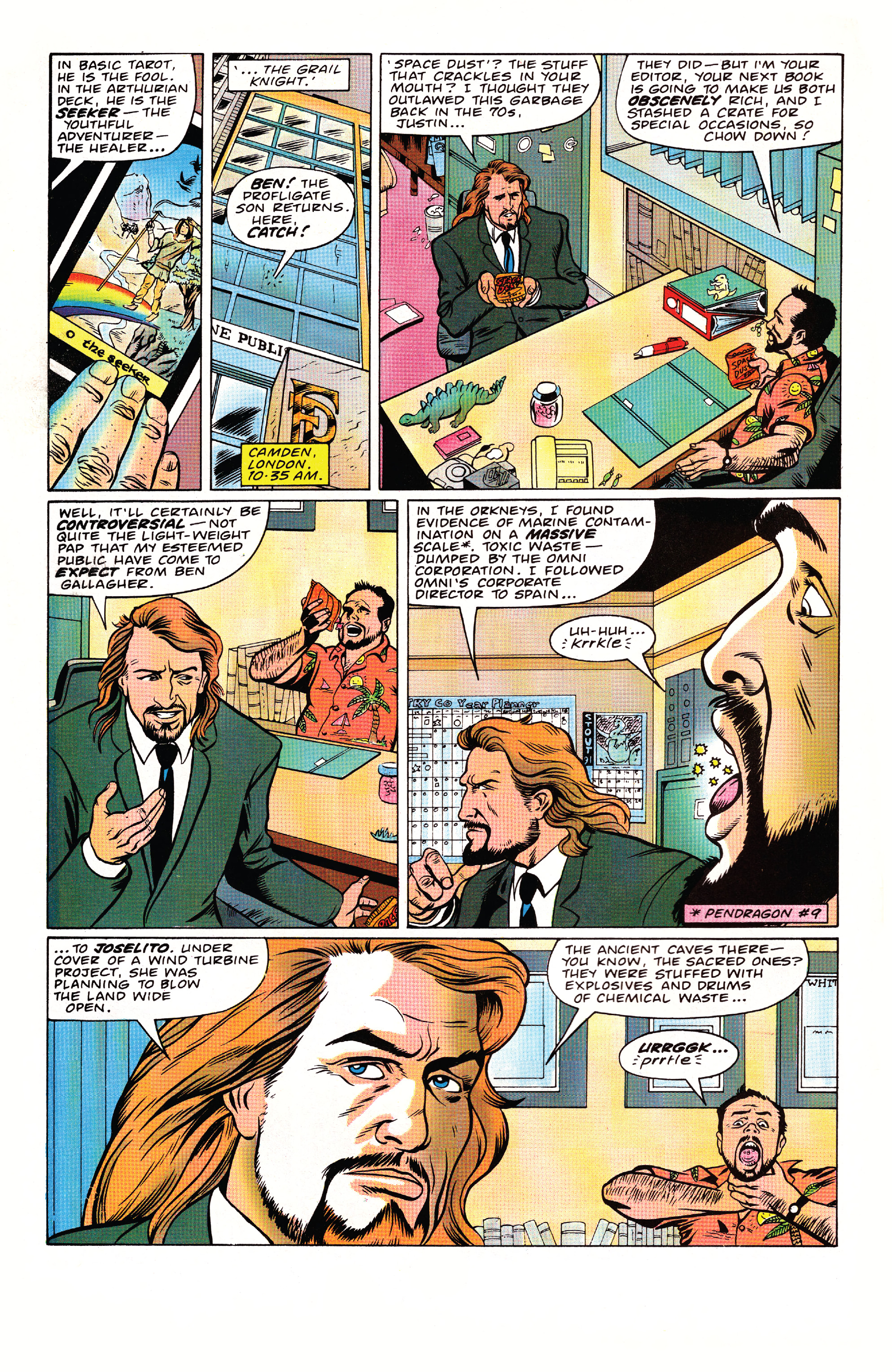 Read online Knights of Pendragon Omnibus comic -  Issue # TPB (Part 3) - 90