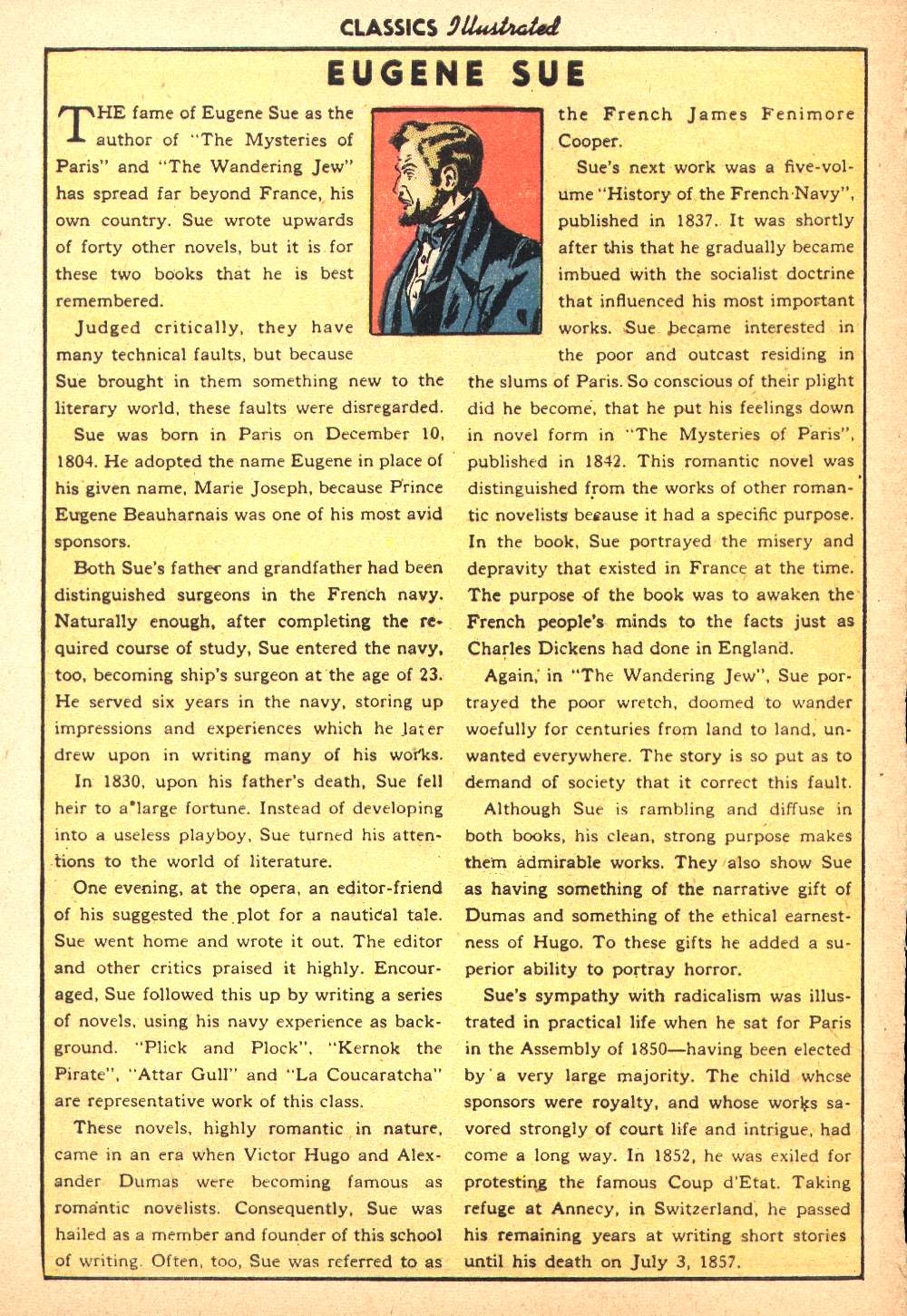 Read online Classics Illustrated comic -  Issue #44 - 56