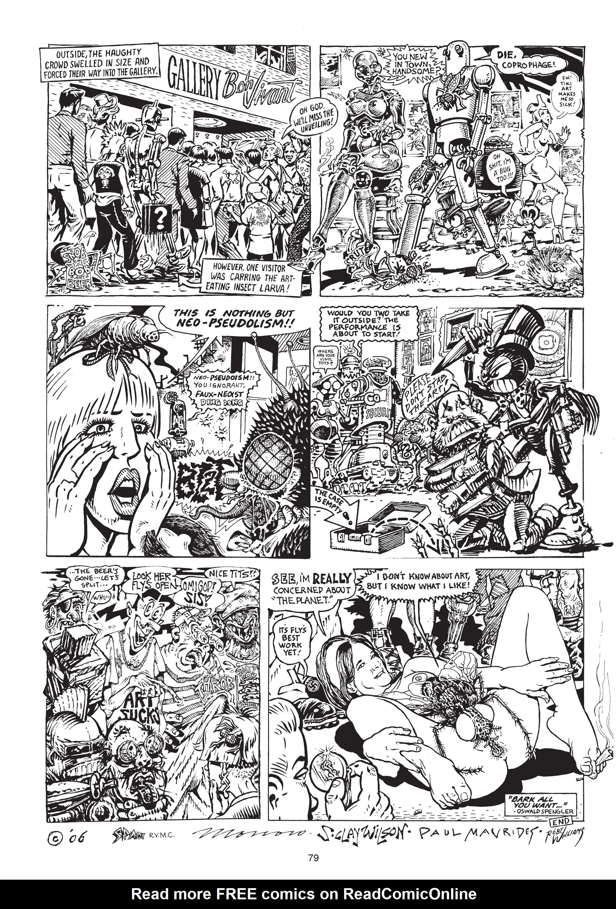 Read online Zap Comix comic -  Issue #16 - 81