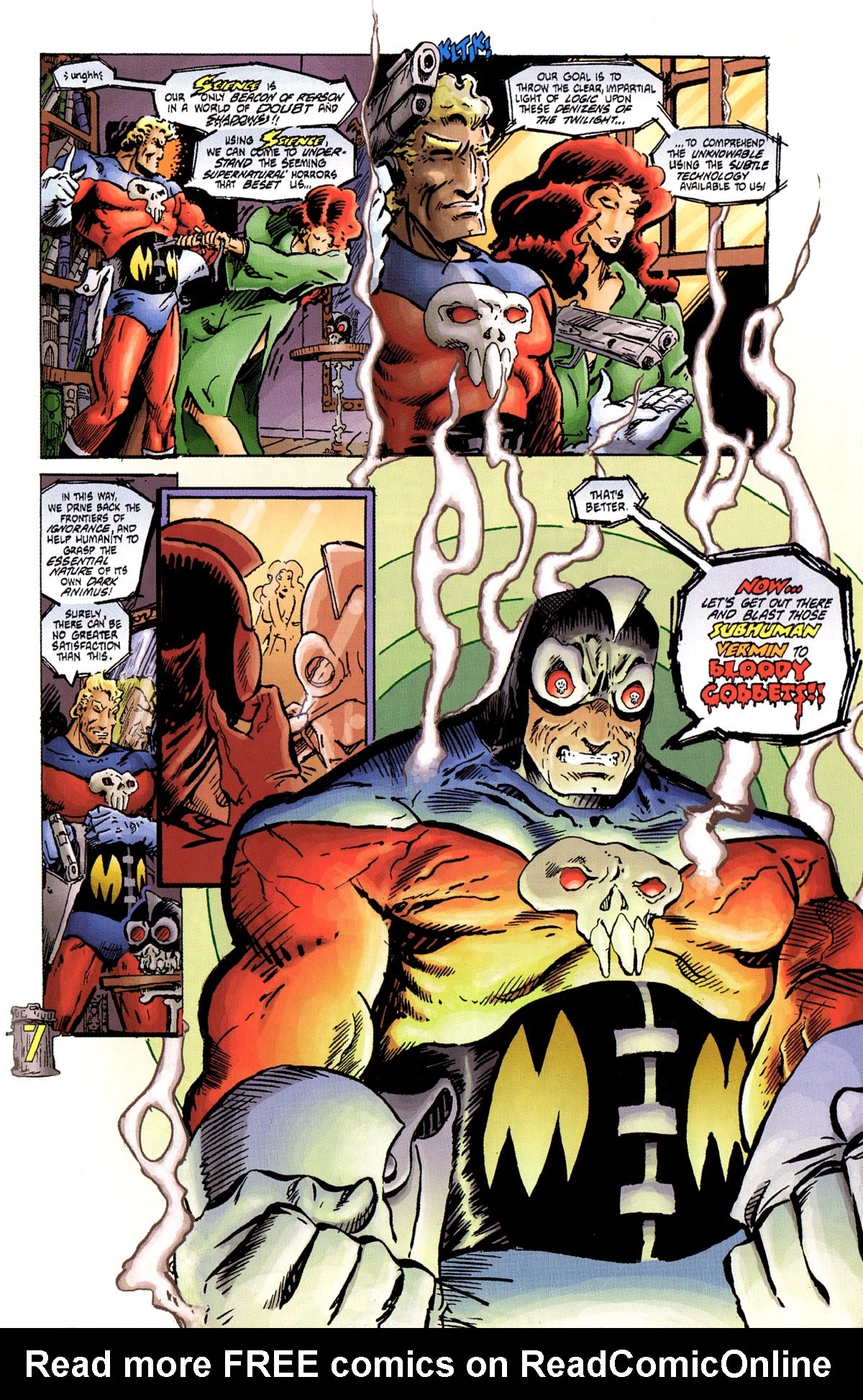 Read online Mr. Monster: Who Watches the Garbagemen? comic -  Issue # Full - 9