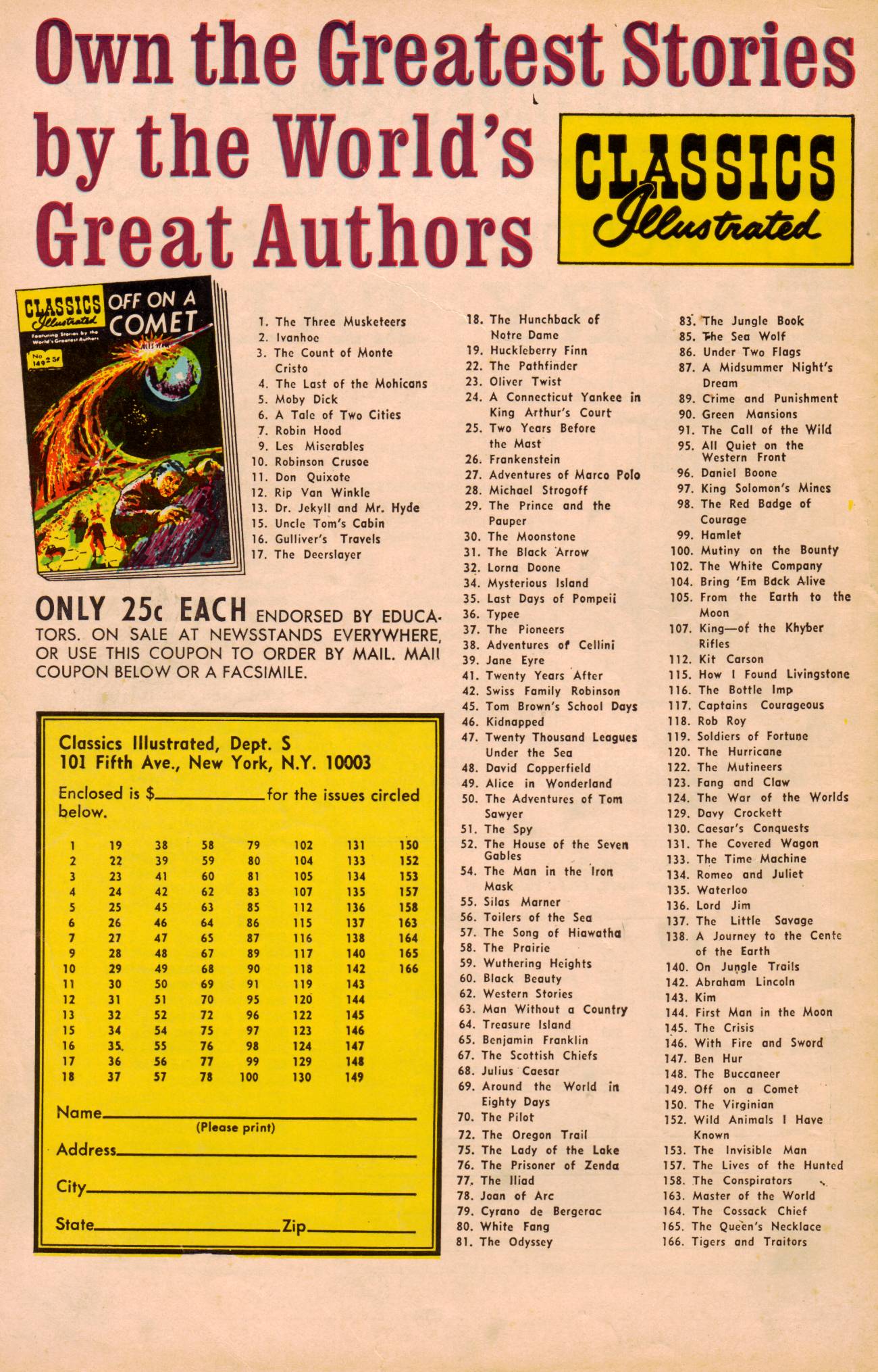 Read online Classics Illustrated comic -  Issue #135 - 52