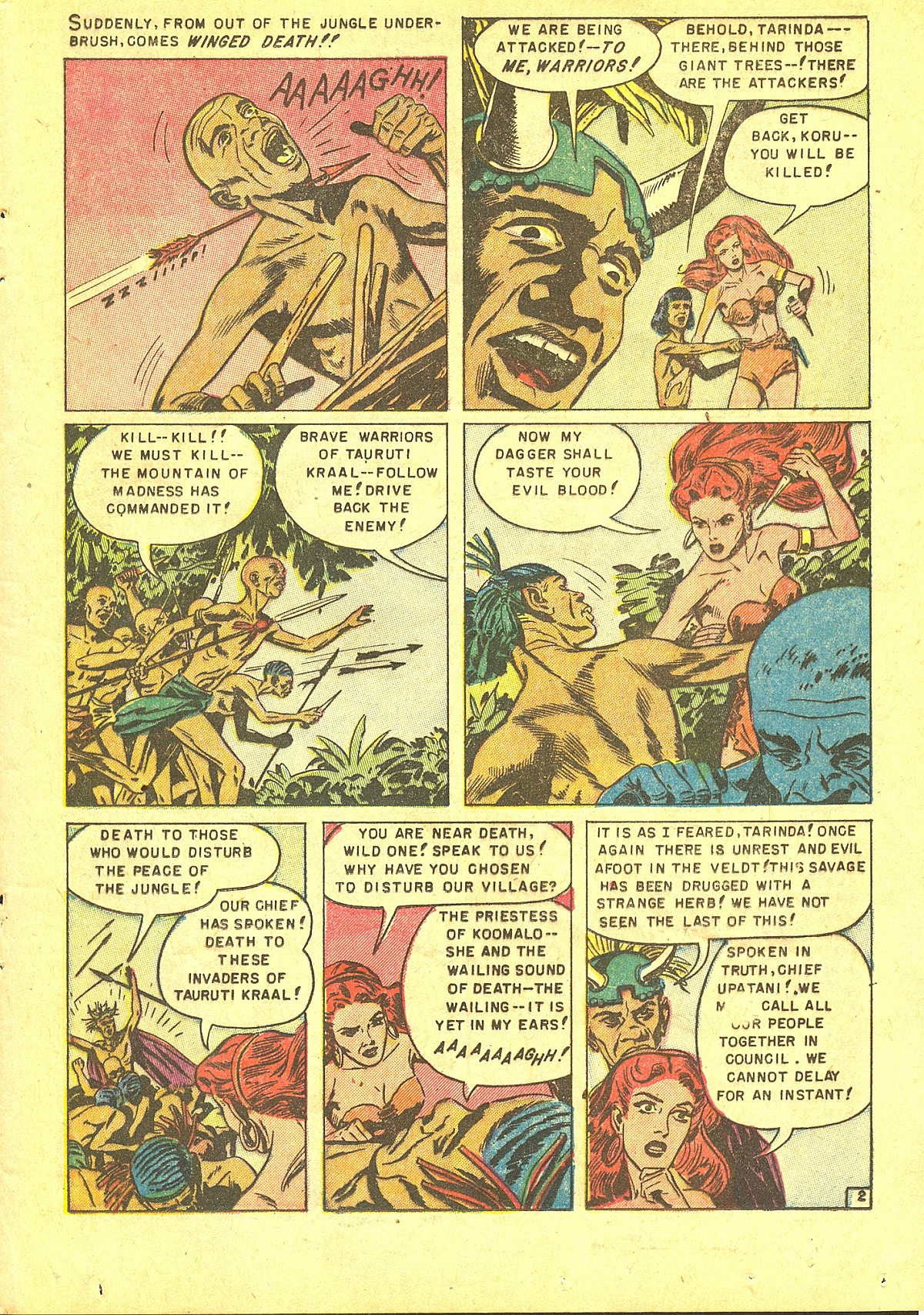 Read online Taanda White Princess of the Jungle comic -  Issue #5 - 22