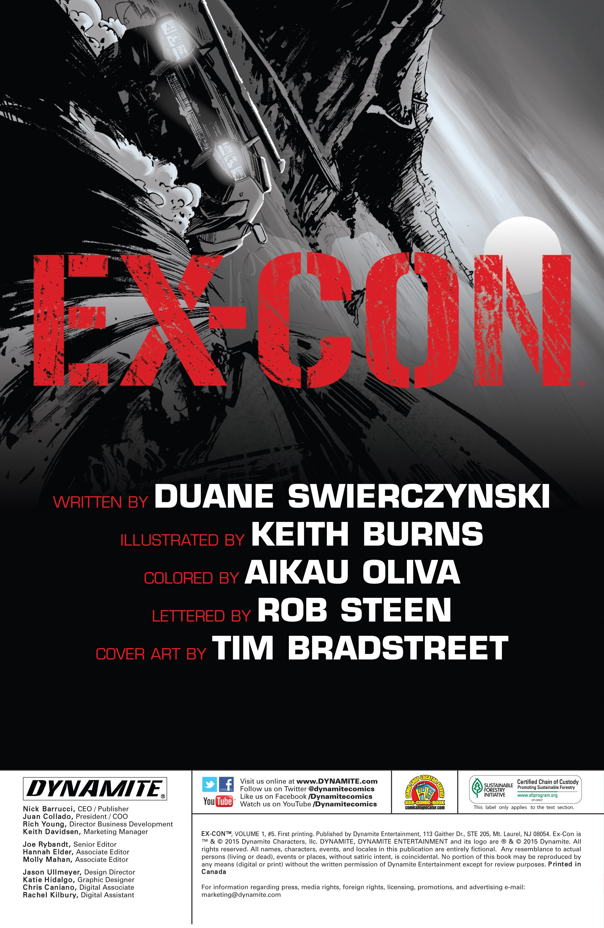 Read online Ex-Con comic -  Issue #5 - 2