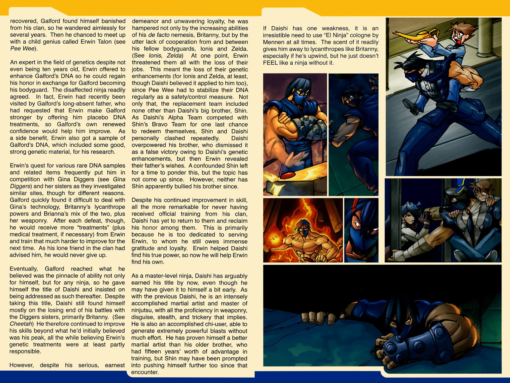 Read online Gold Digger Sourcebook: The Official Handbook of the GD Universe comic -  Issue #3 - 18