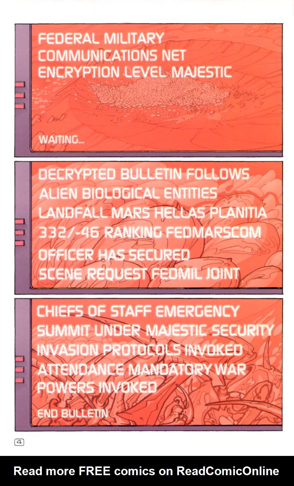 Read online Starship Troopers: Insect Touch comic -  Issue #1 - 6