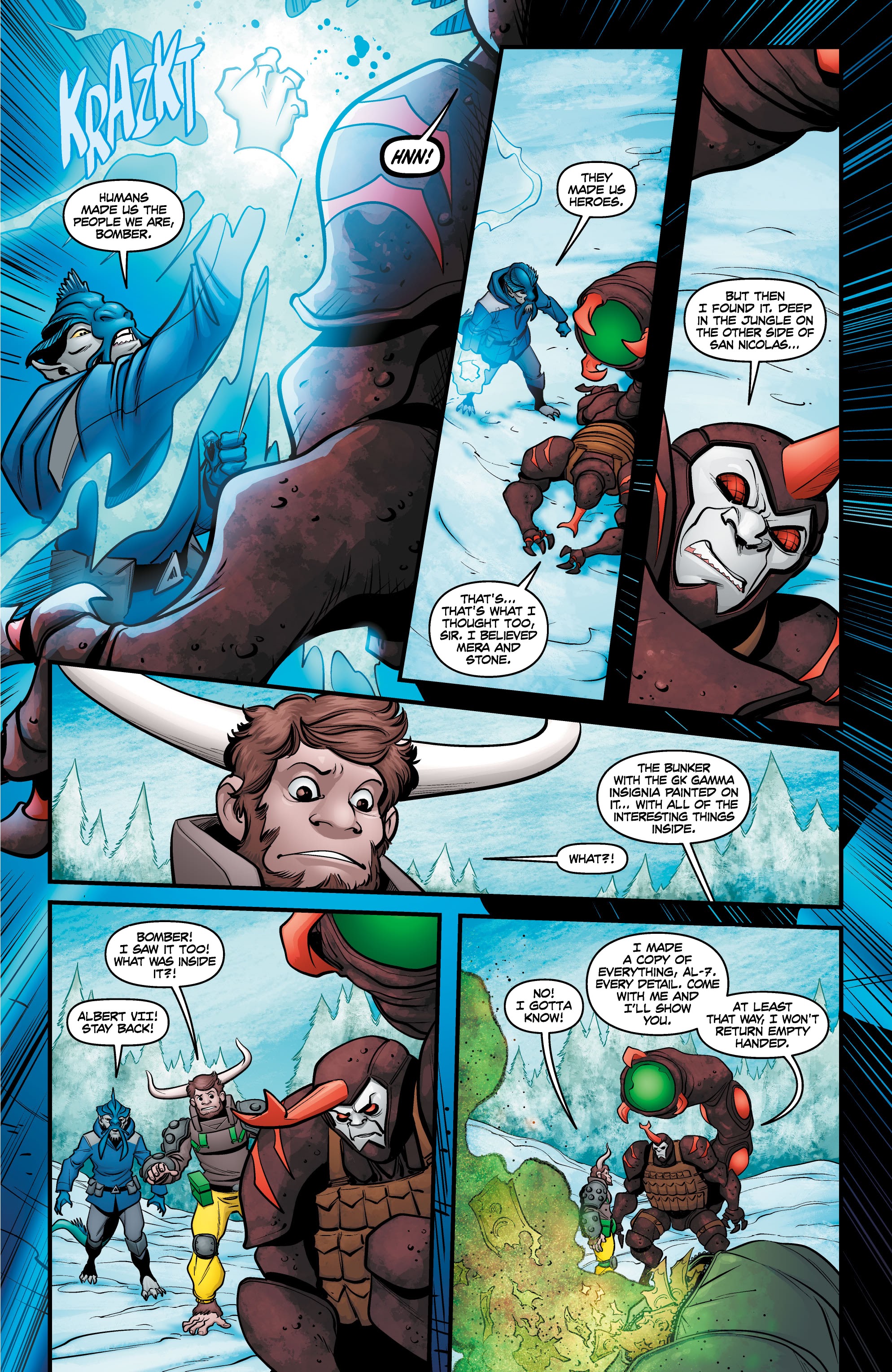 Read online Alter Nation: They Hide Hybrids comic -  Issue # TPB - 26