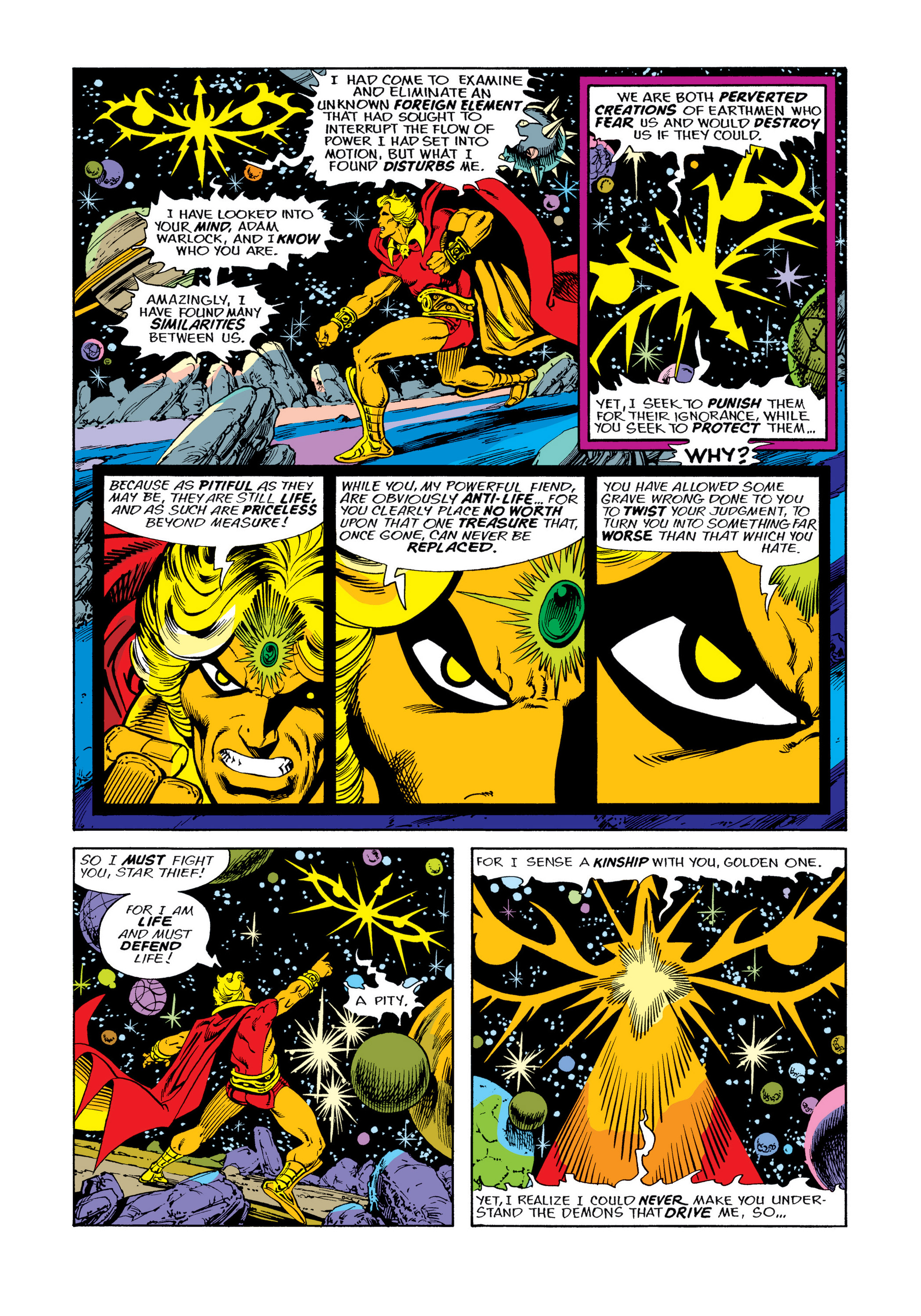 Read online Marvel Masterworks: Warlock comic -  Issue # TPB 2 (Part 2) - 73