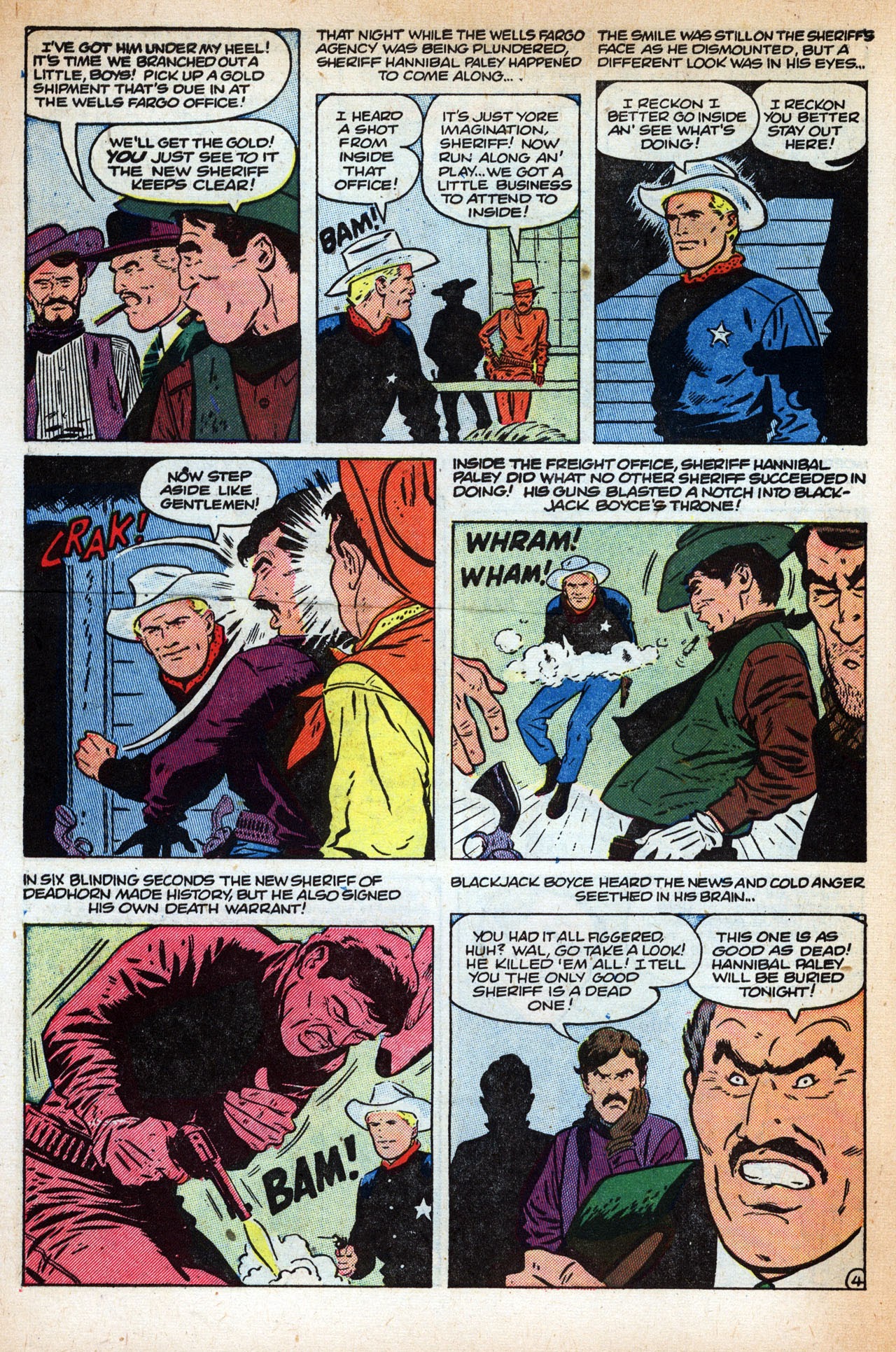 Read online Outlaw Fighters comic -  Issue #1 - 6