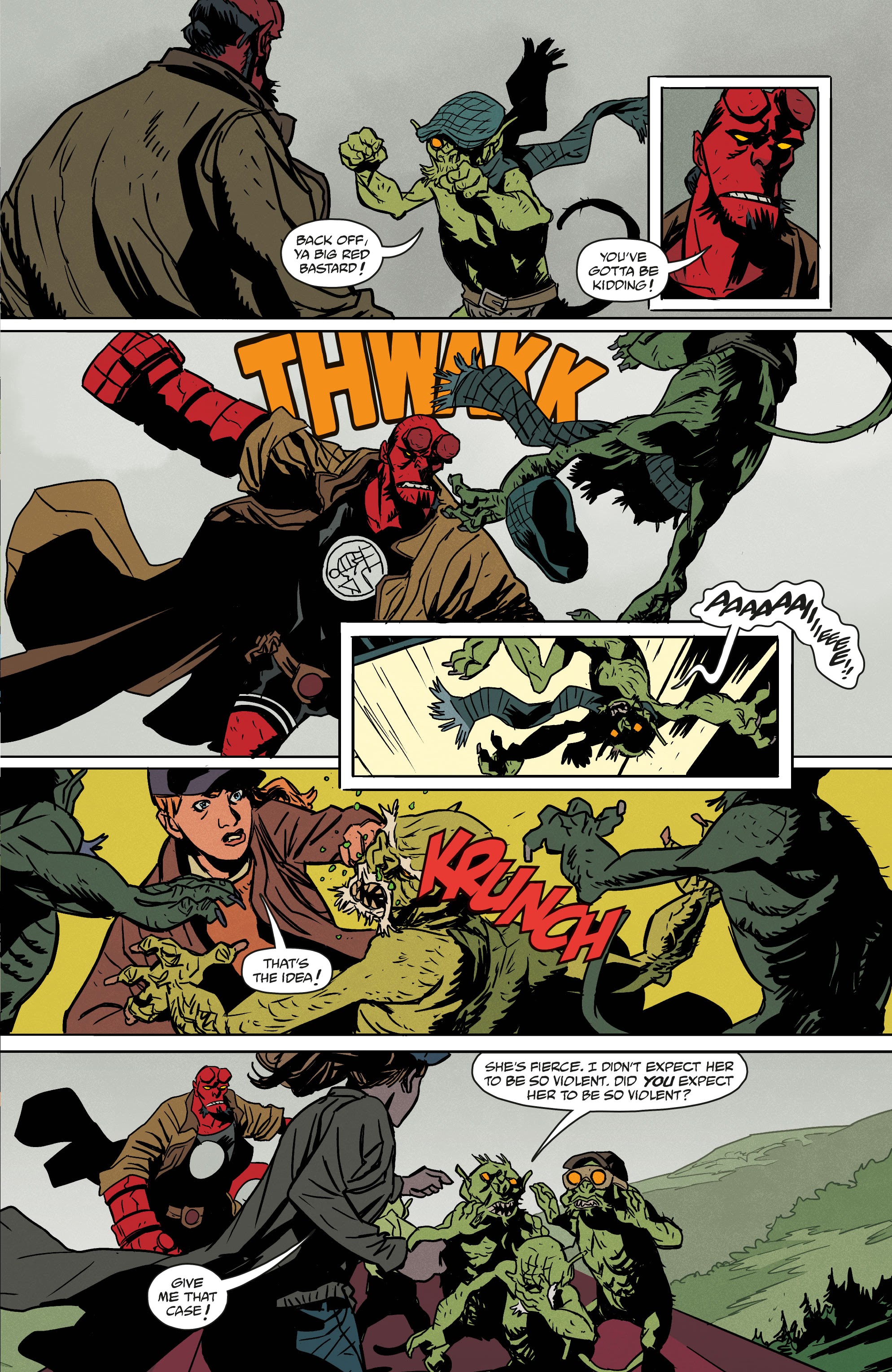 Read online Hellboy in Love comic -  Issue #1 - 9