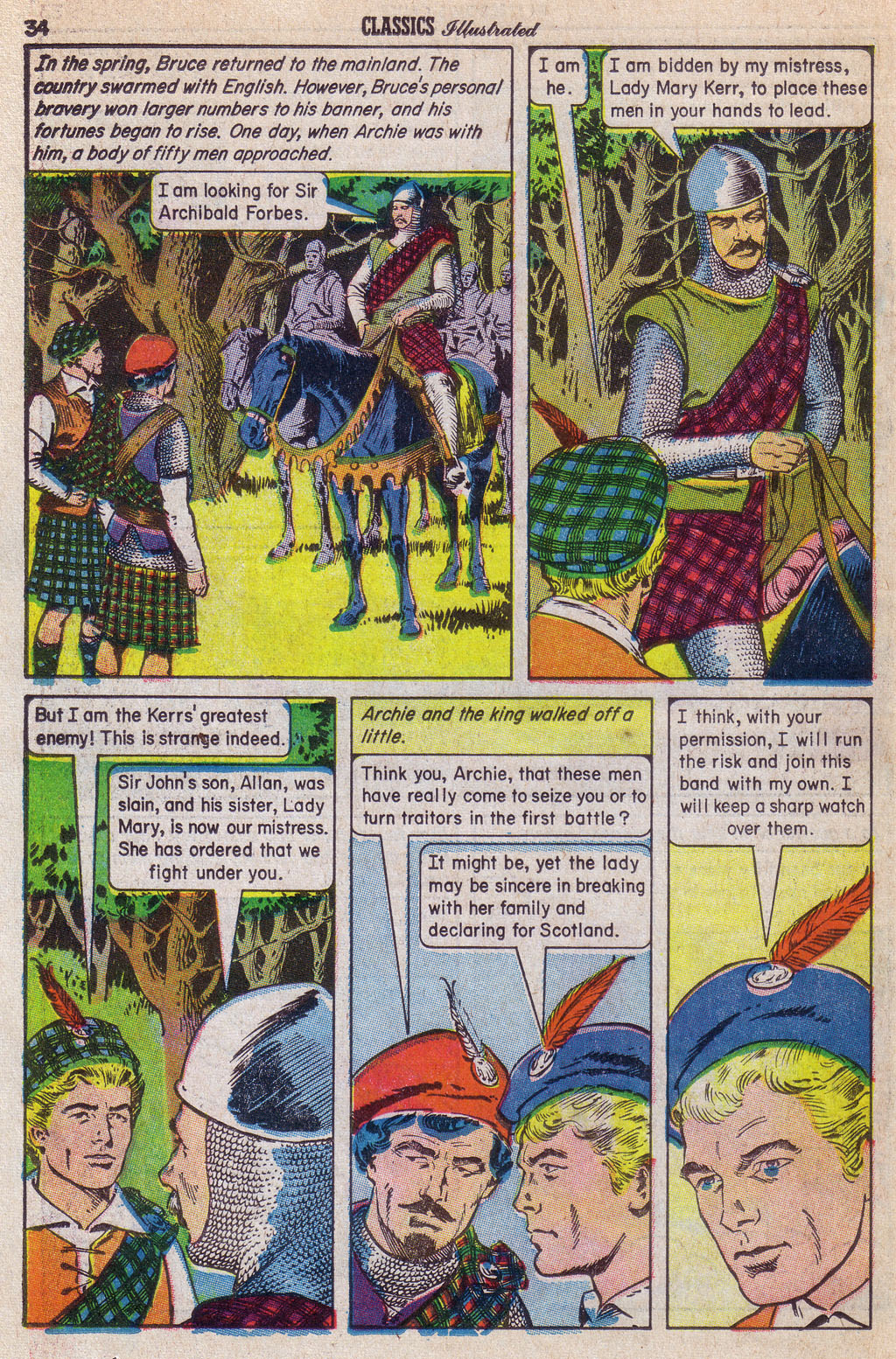 Read online Classics Illustrated comic -  Issue #168 - 36