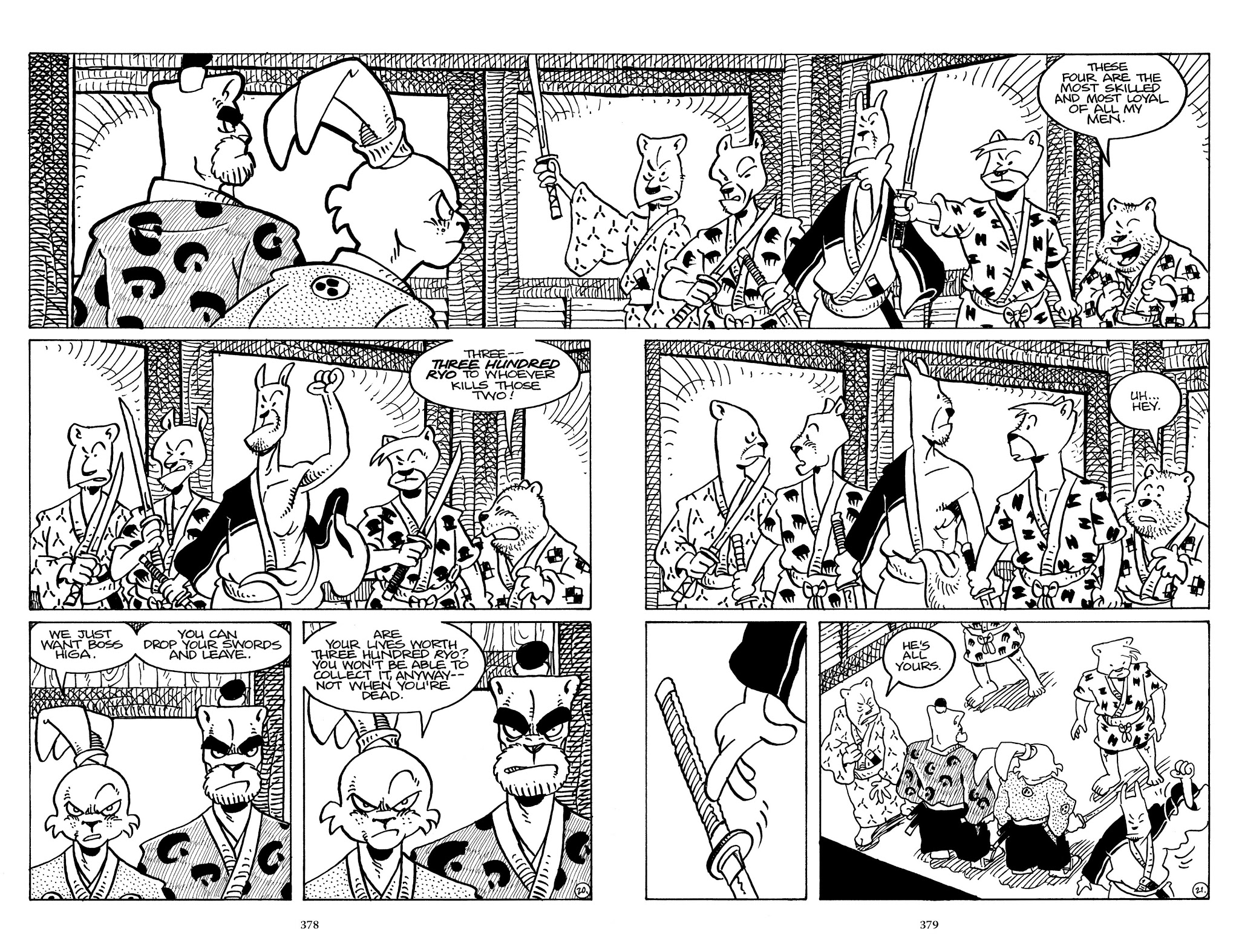 Read online The Usagi Yojimbo Saga comic -  Issue # TPB 7 - 373