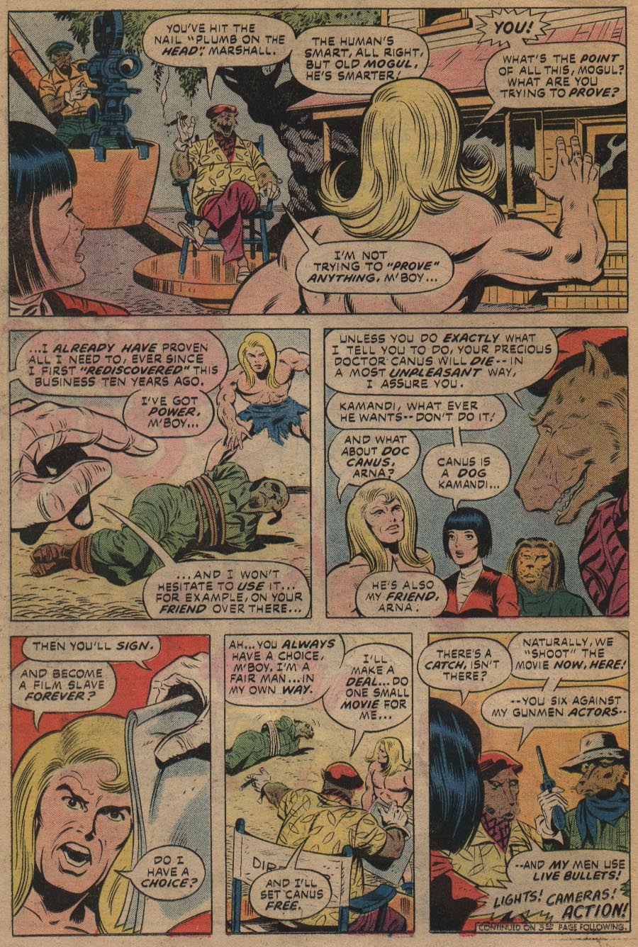 Read online Kamandi, The Last Boy On Earth comic -  Issue #42 - 16