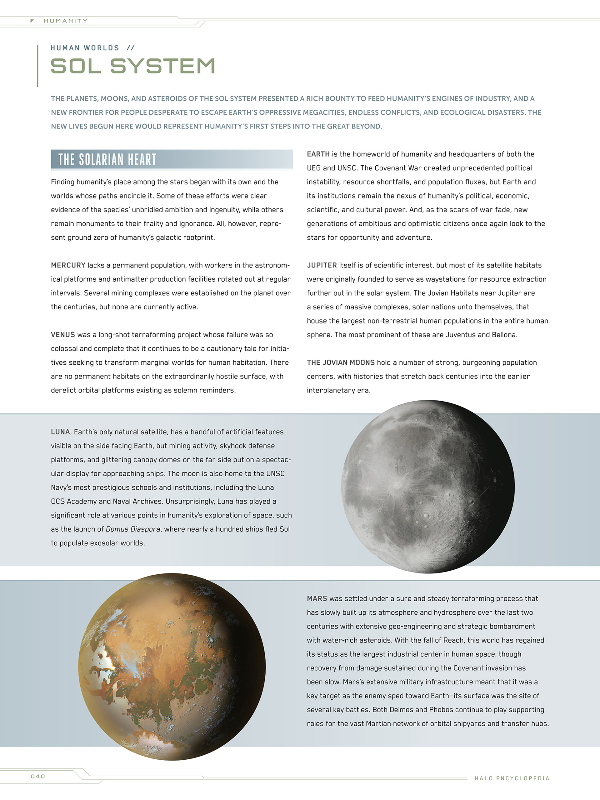 Read online Halo Encyclopedia comic -  Issue # TPB (Part 1) - 36