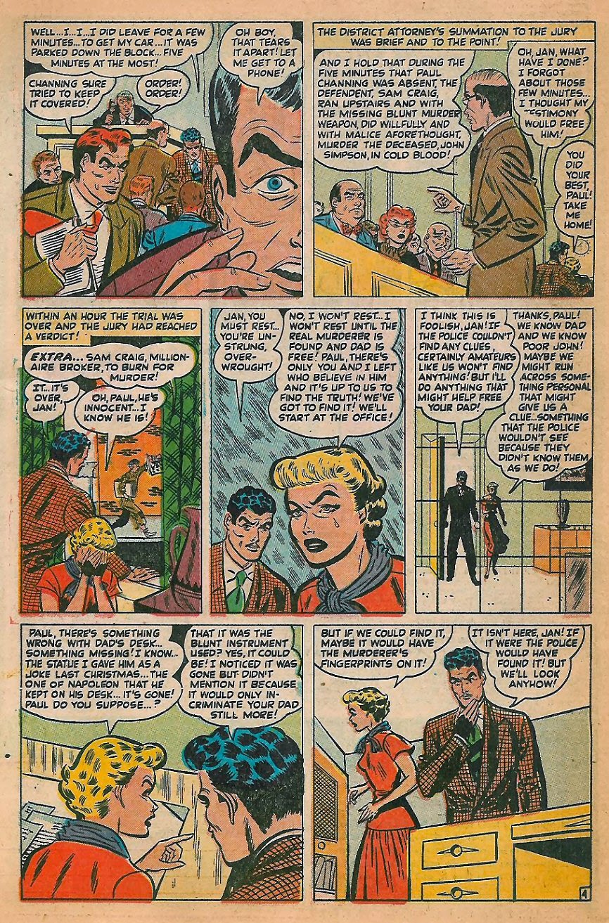 Read online Girl Comics (1949) comic -  Issue #6 - 30