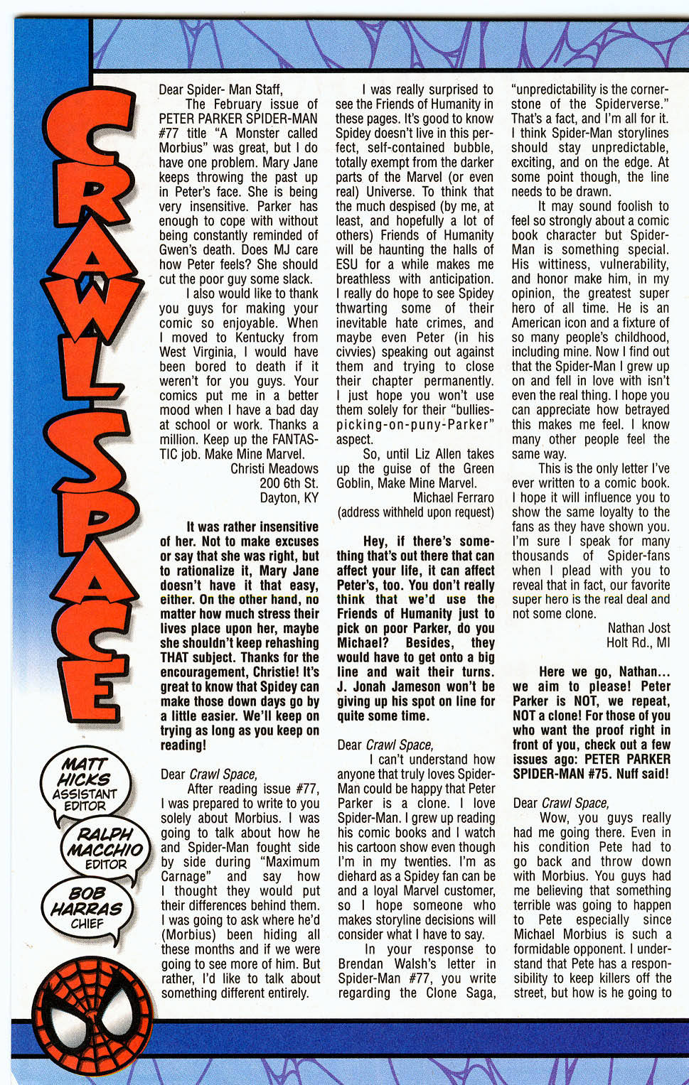 Read online Spider-Man (1990) comic -  Issue #82 - 26