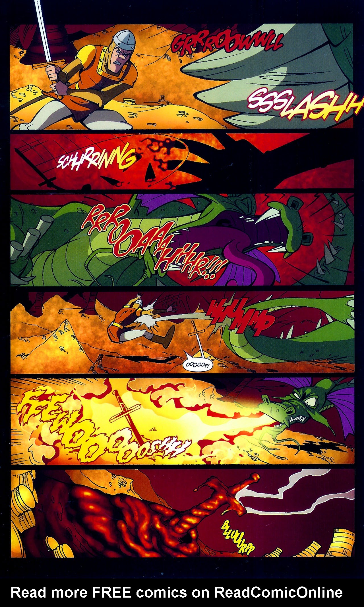 Read online Dragon's Lair (2006) comic -  Issue #4 - 13