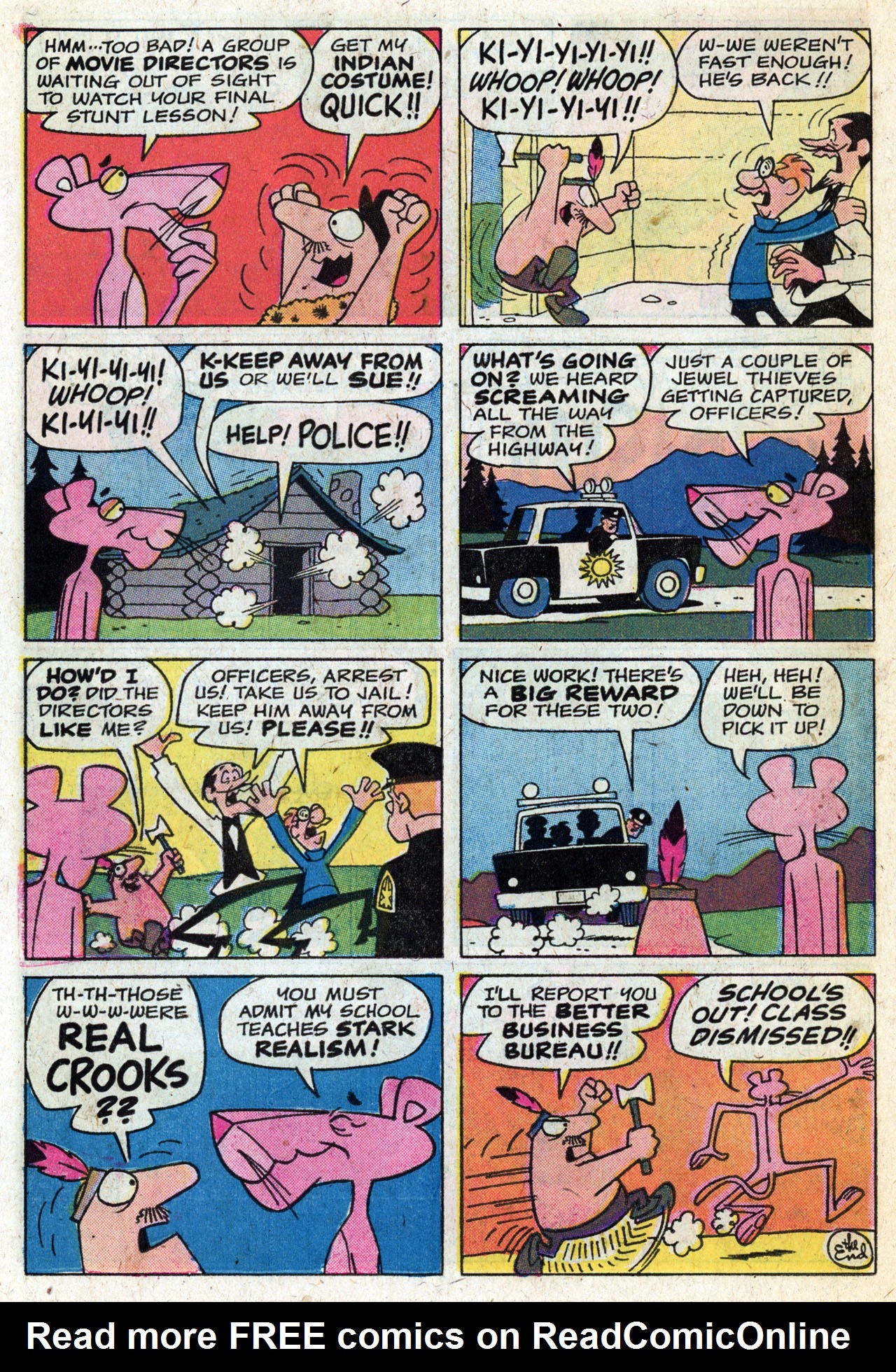 Read online The Pink Panther (1971) comic -  Issue #21 - 26