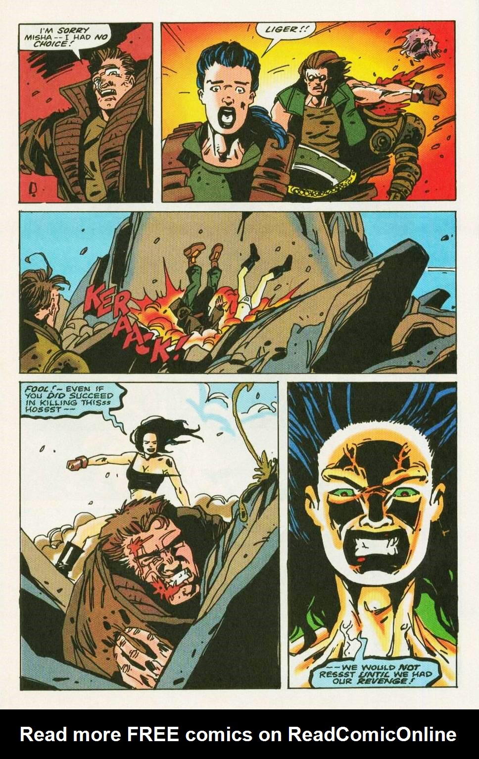 Read online Warheads comic -  Issue #14 - 19