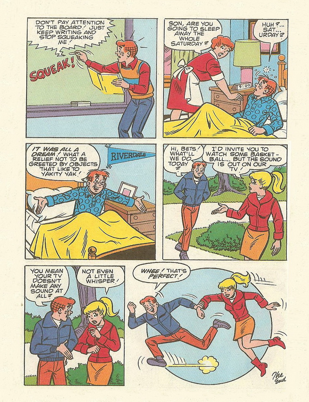 Read online Archie's Double Digest Magazine comic -  Issue #65 - 149