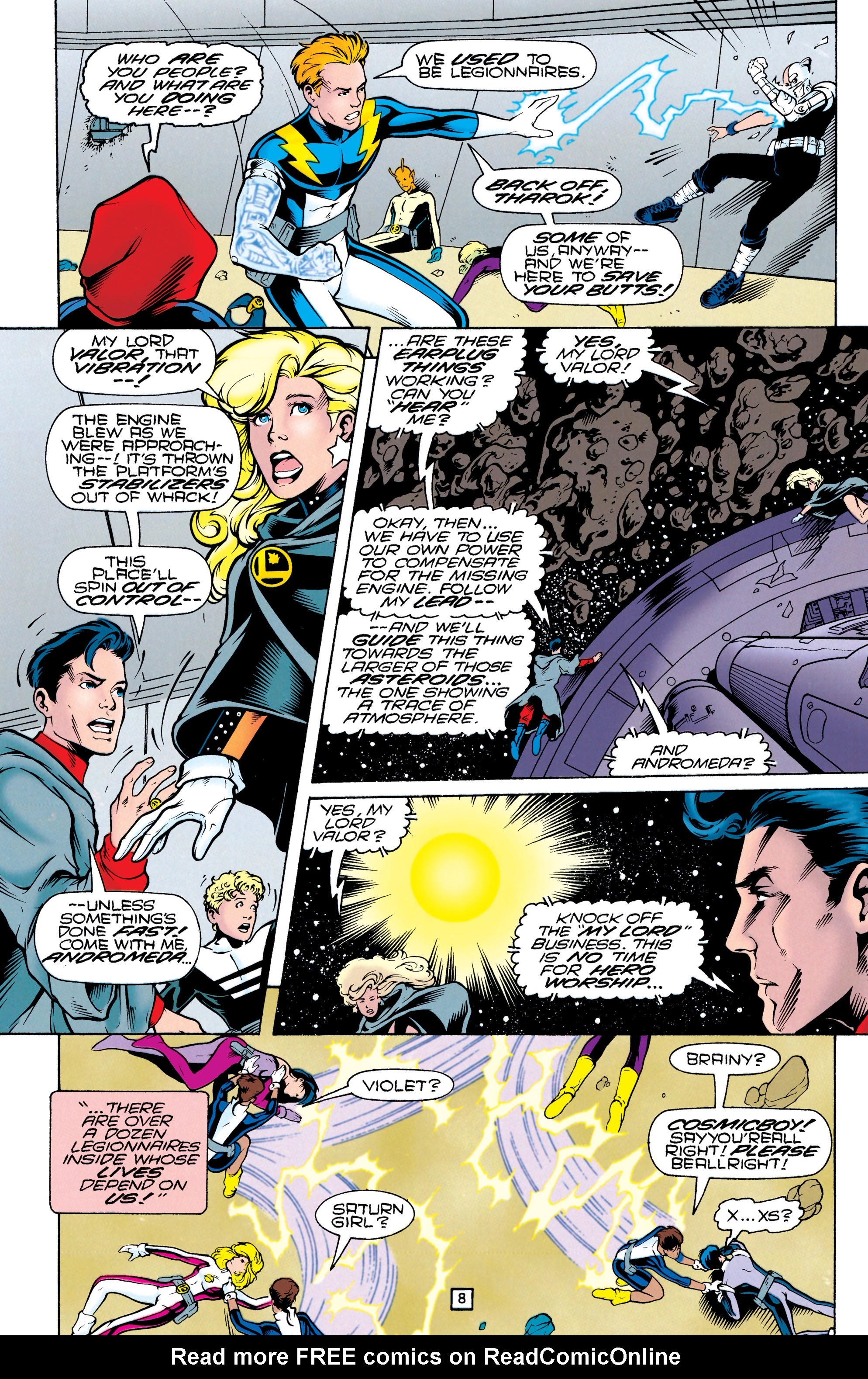 Read online Legionnaires comic -  Issue #36 - 7