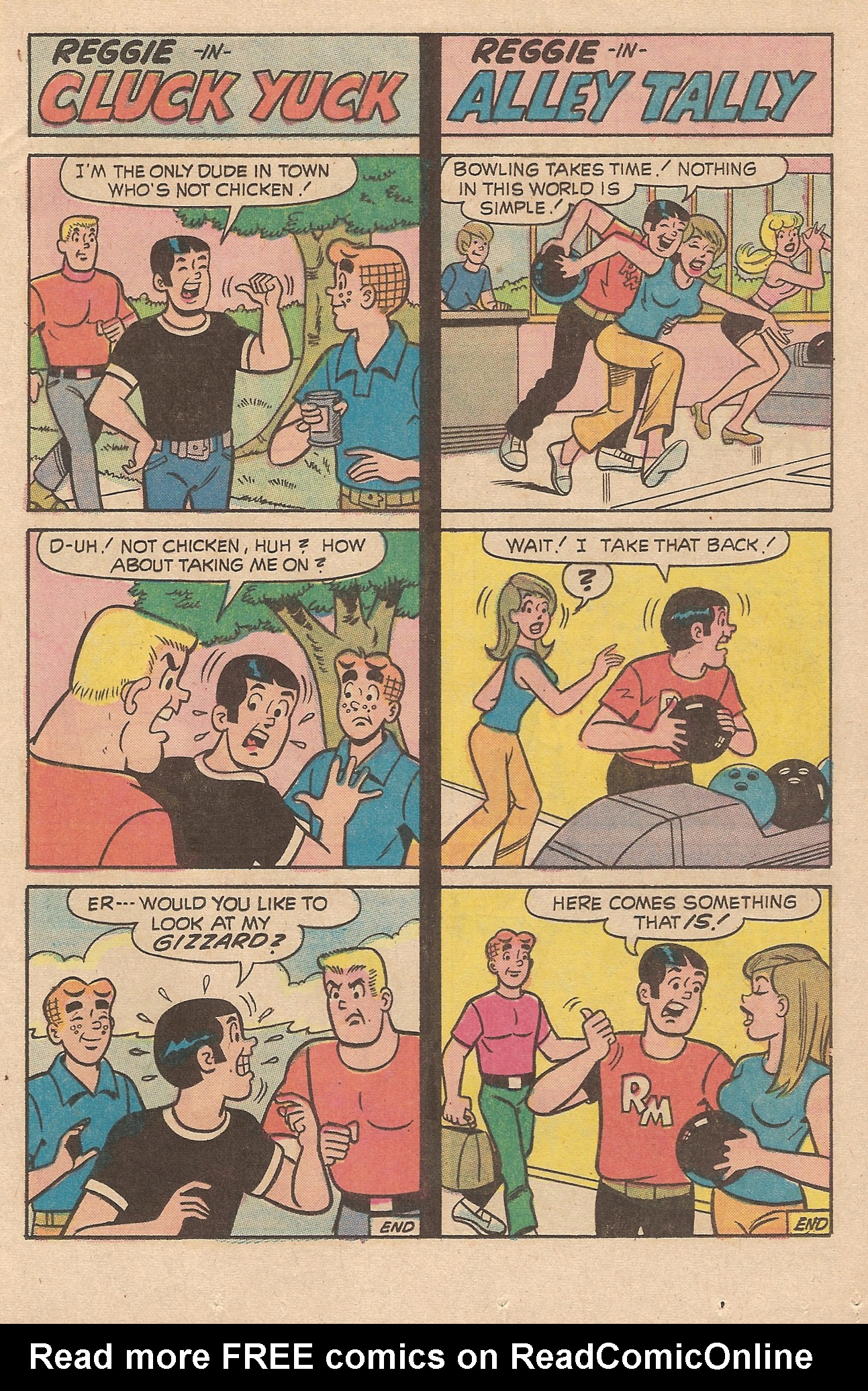 Read online Reggie's Wise Guy Jokes comic -  Issue #28 - 13