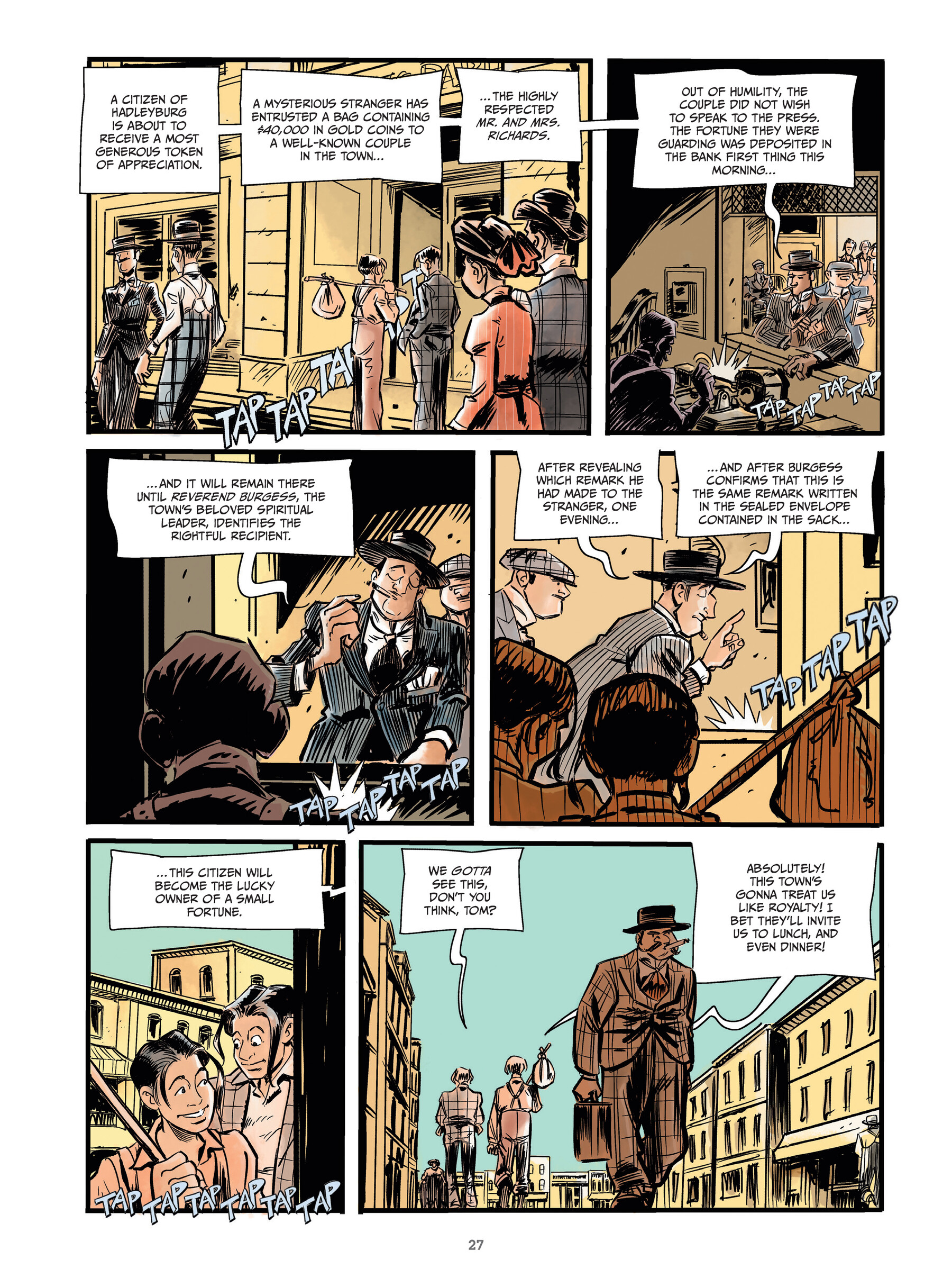 Read online The Man That Corrupted Hadleyburg comic -  Issue # TPB - 27